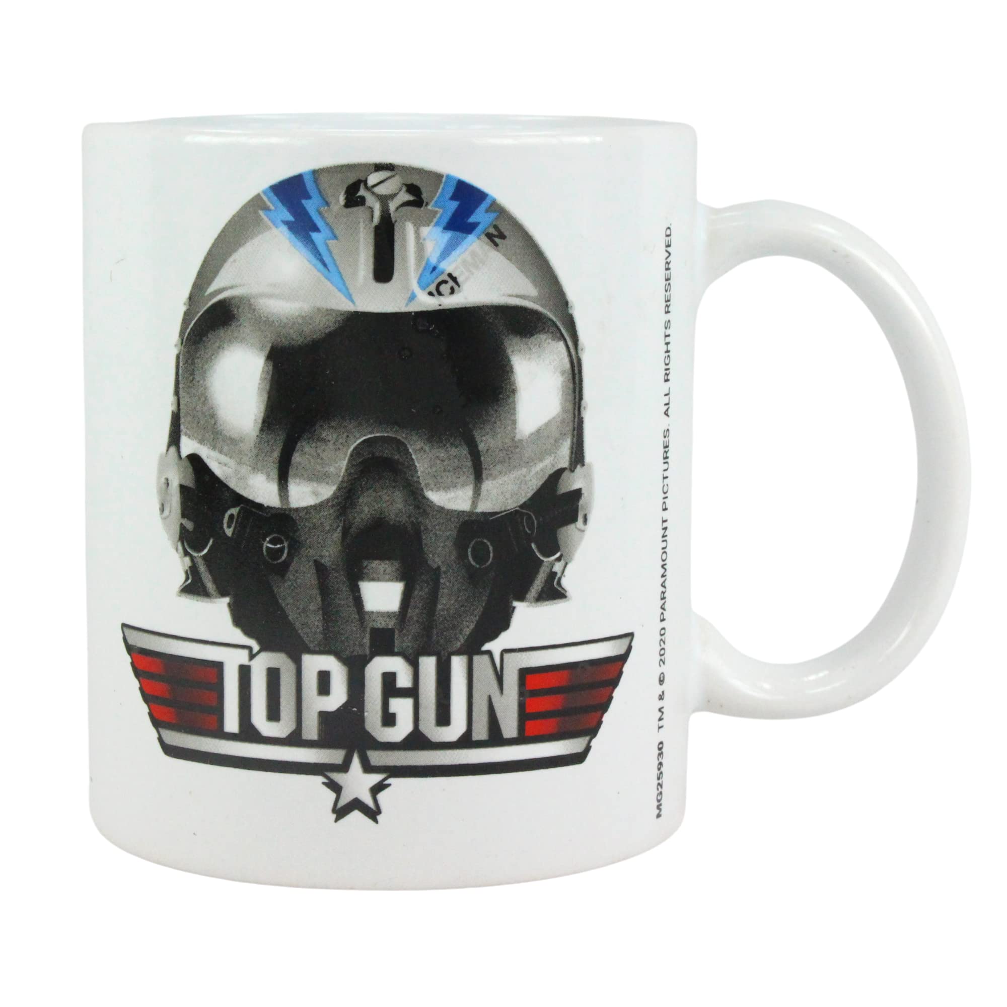 Top Gun Maverick Mug Twin Pack - 315ml Iceman Helmet & New Recruit - Toptoys2u