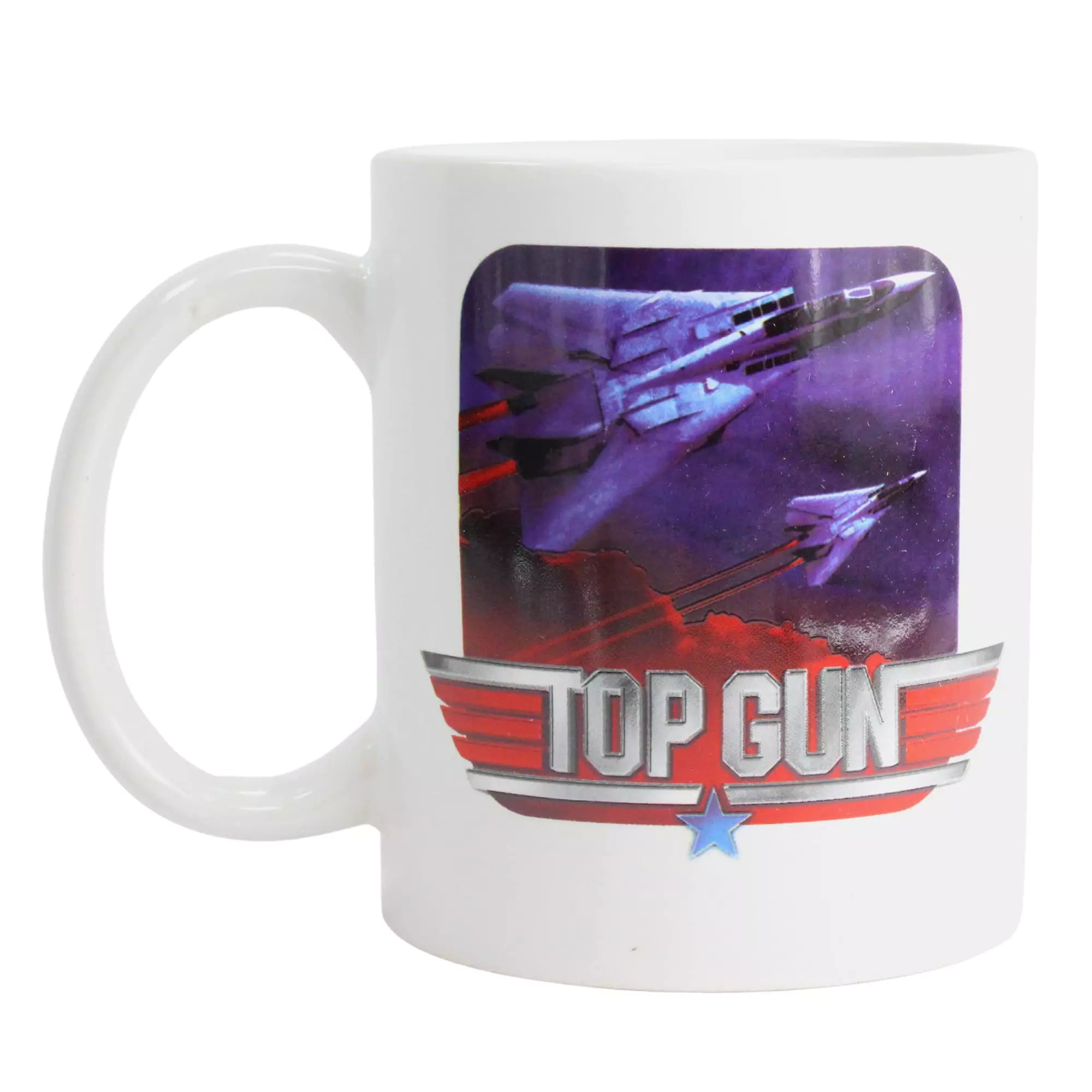 Top Gun Maverick Mug Twin Pack - 315ml Maverick Plane & Iceman Helmet - Toptoys2u