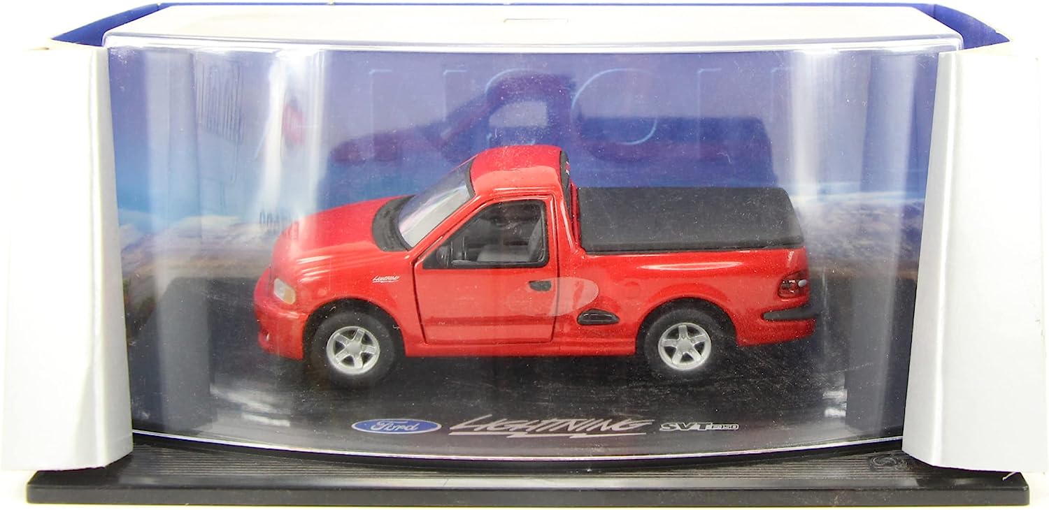 Anson Collectibles Ford Red Lightning F150 Pickup Truck - 1:43 Scale Diecast - Toptoys2u