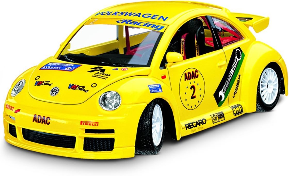 Bburago Bijoux Collection: Volkswagen Beetle New Cup 1:24 Scale Diecast Car - Toptoys2u