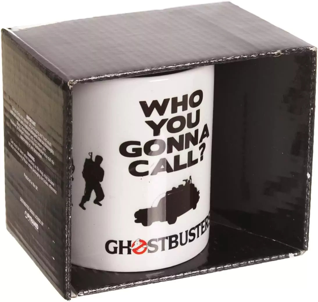 Ghostbusters 330ml Ceramic Coffee Mug - Who You Gonna Call? - Toptoys2u
