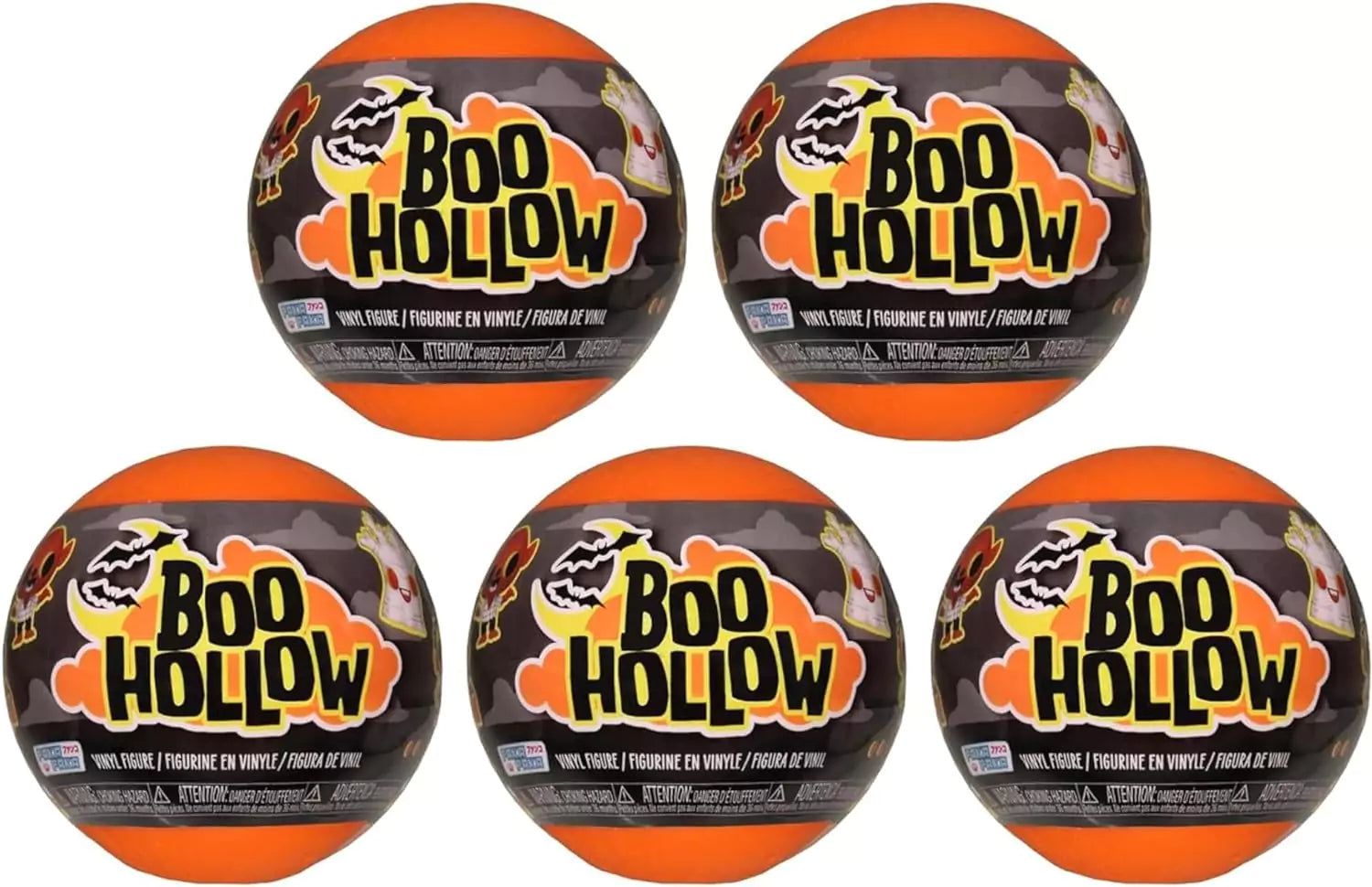 Boo Hollow & Hocus Pocus - Halloween Theme Gift Set - Funko Paka Paka Backpack, 5x Mini Figures & Hocus Pocus Card Game - Toptoys2u