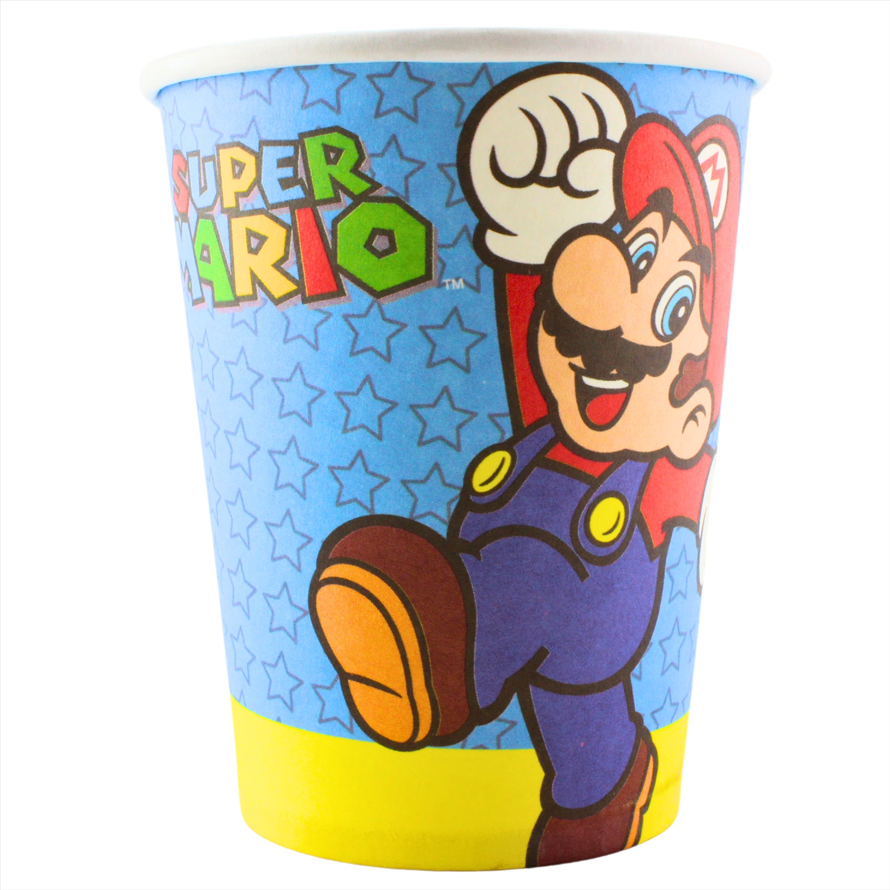 Super Mario Partyware - Paper Cups Pack of 8 - Toptoys2u