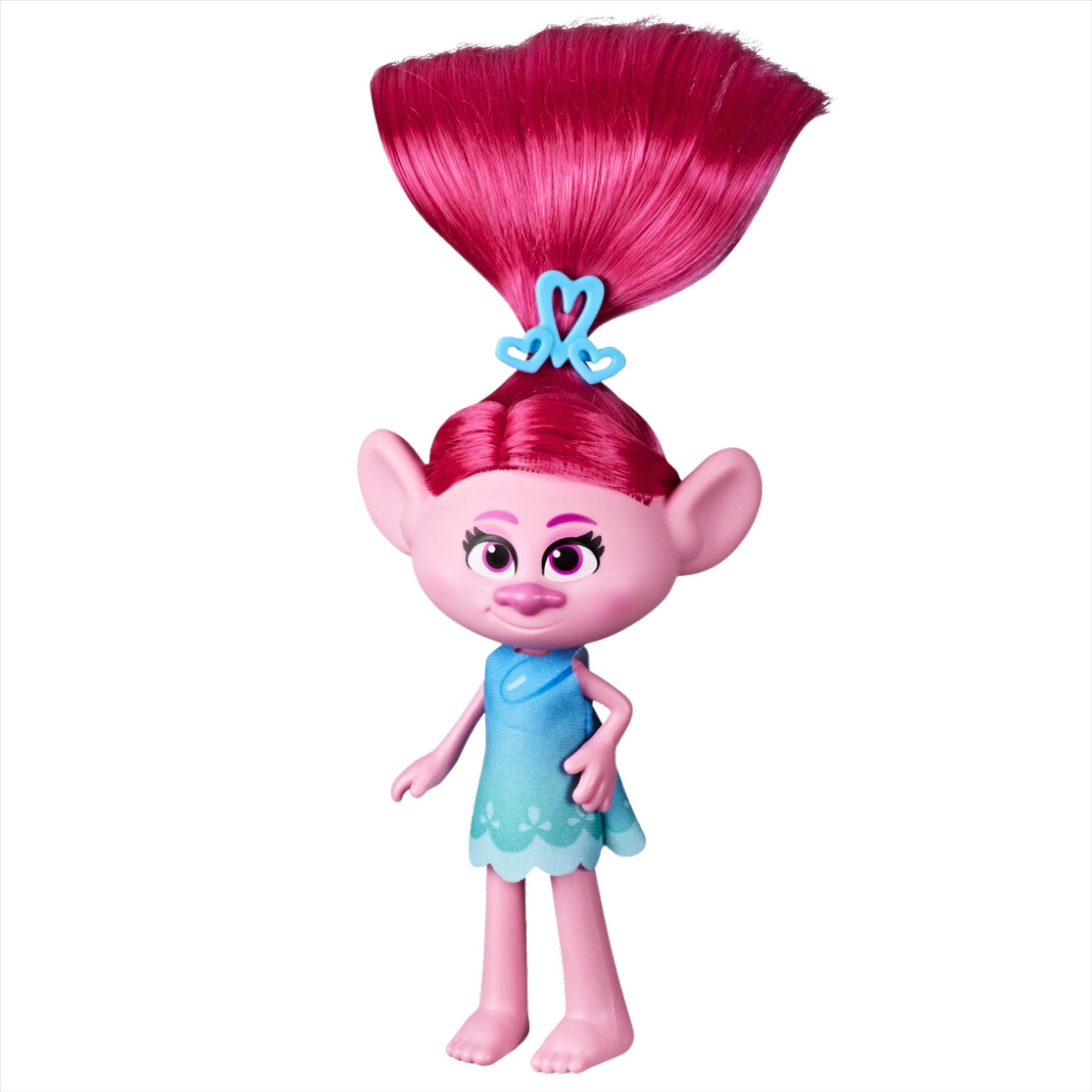 Trolls World Tour Stylin' Poppy 23cm Fashion Doll with Removable Dress and Hair Accessory - Toptoys2u