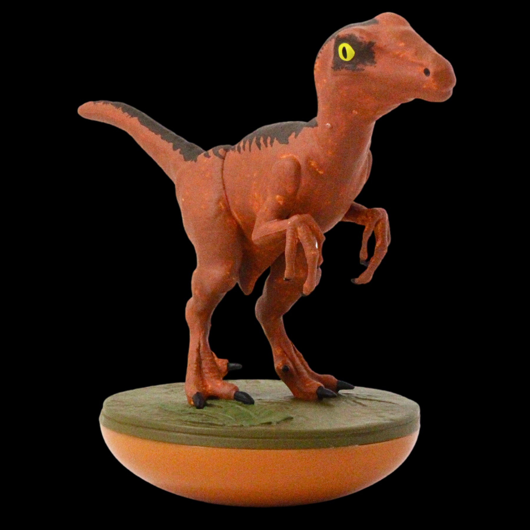 Jurassic Park Revos 4" 10cm Vinyl Collectable Figures - Alan Grant and Raptor - Toptoys2u