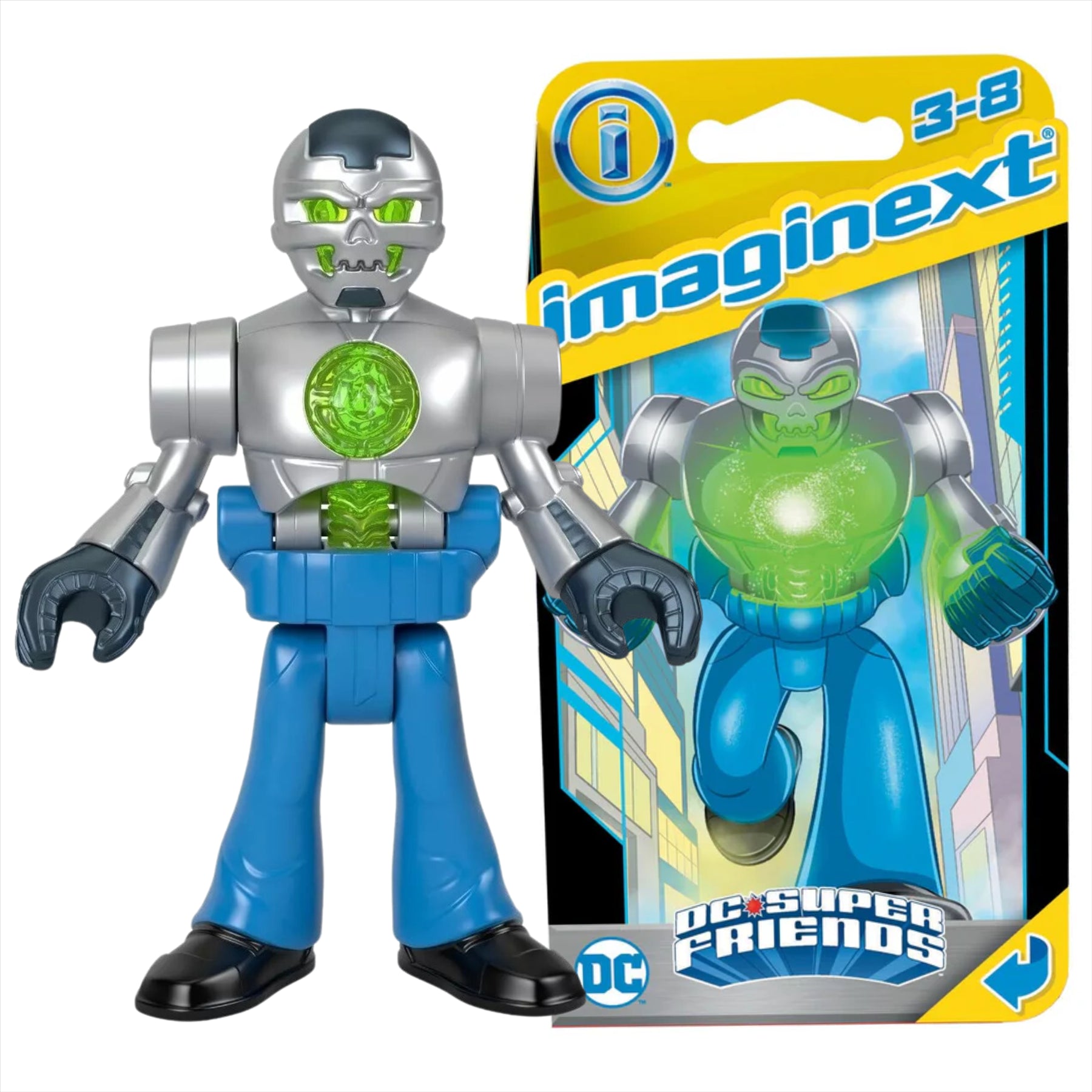 Imaginext DC Super Friends Metallo Miniature Action Figure Play Toy - Toptoys2u