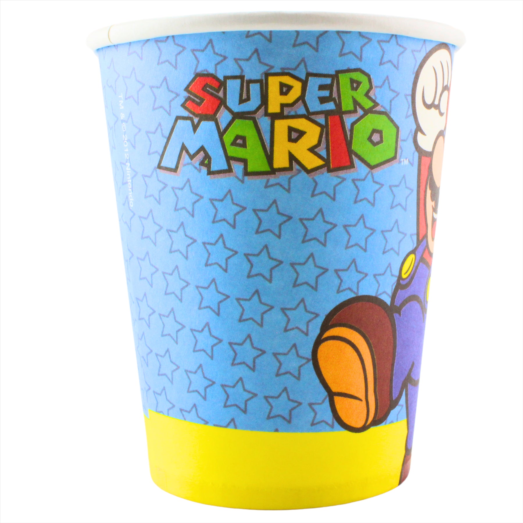Super Mario Partyware - Pack of 3 Room Banners and 24 Paper Cups - Toptoys2u