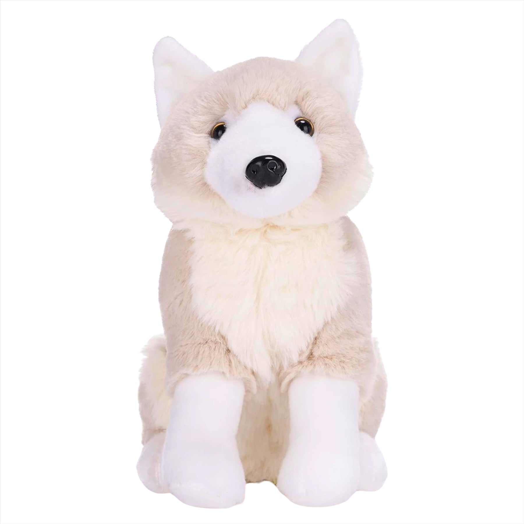 Posh Paws Arctic Animals Collection White Arctic Wolf Super Soft Plush Toy 30cm 12"