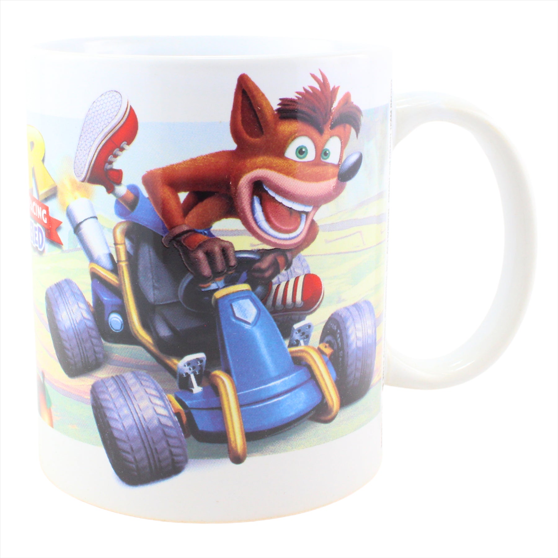 Crash Bandicoot Video Game 315ml Coffee Mug - CTR Nitro Fueled Neo Cortex - Toptoys2u