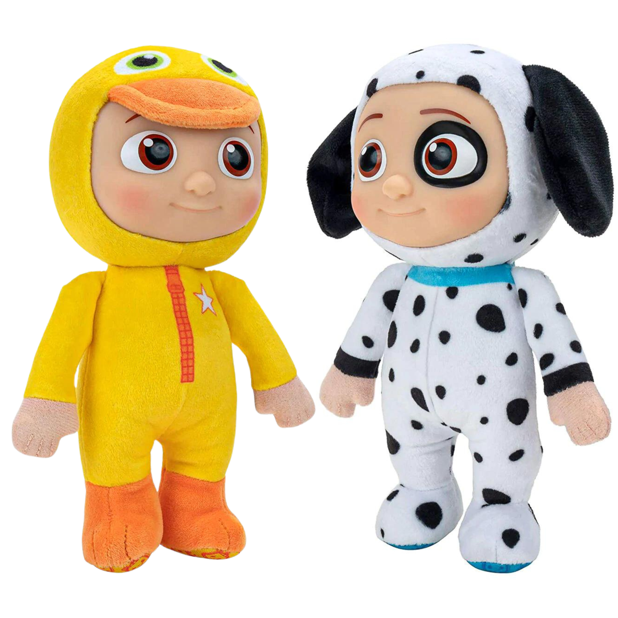 CoComelon JJ Duckie & Puppy Plush Toys - 2 Pack - Toptoys2u