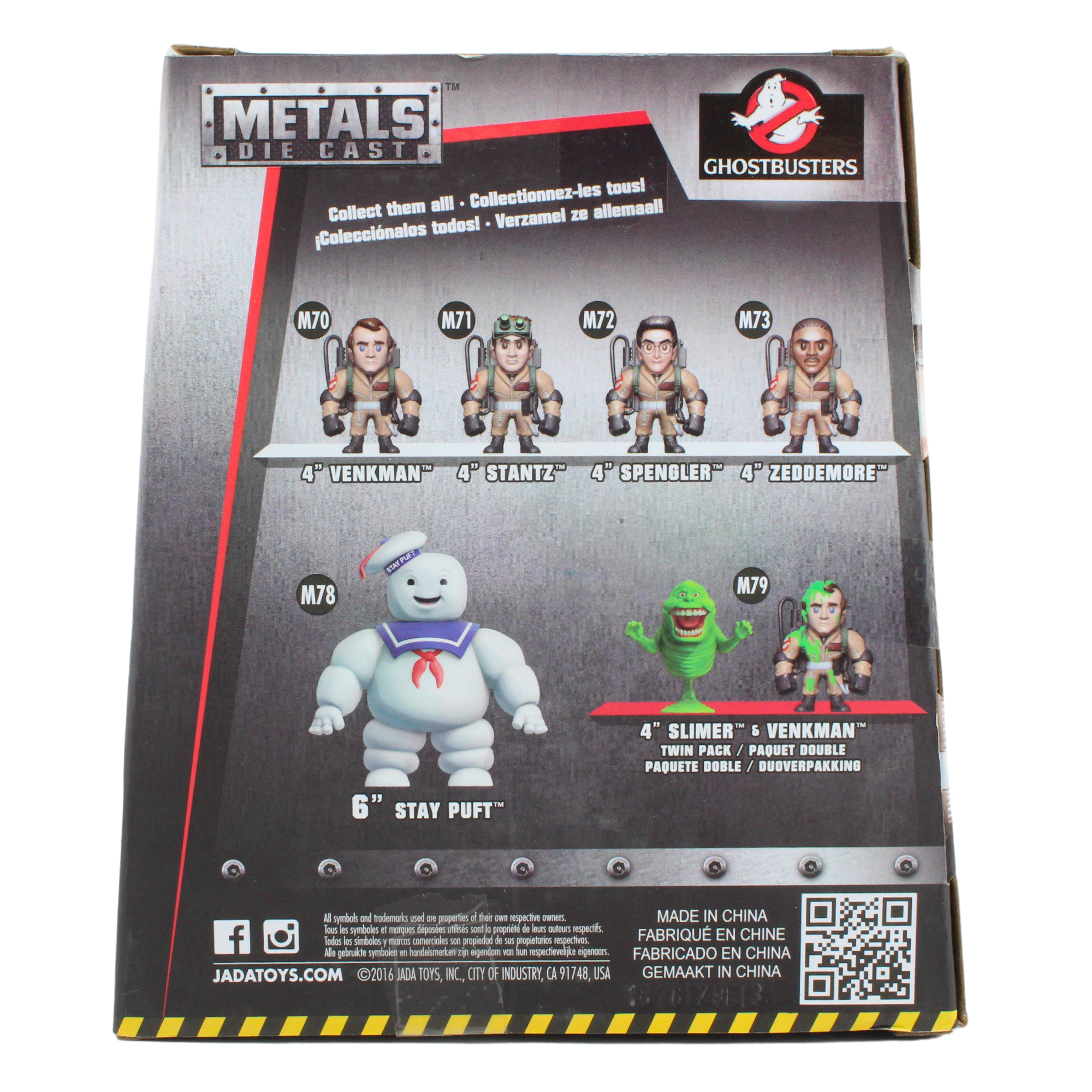 Ghostbusters Winston Zeddemore 10cm Collectible Diecast Metal Miniature Toy Figure - Toptoys2u