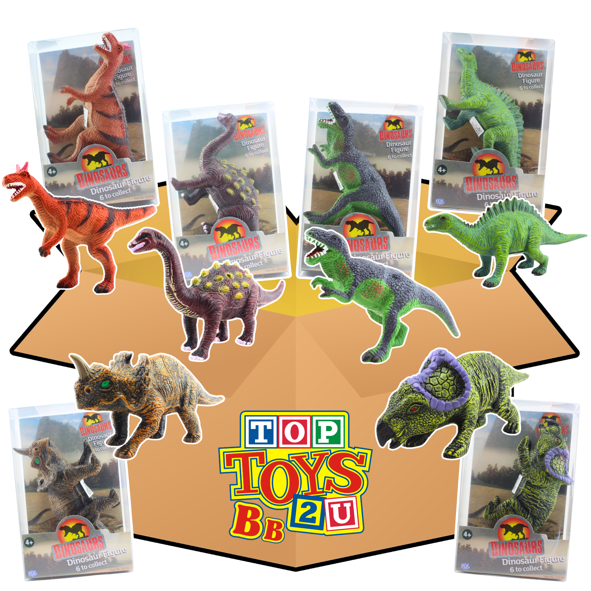 Toptoys2u Dinosaur Prebuilt Bargain Bundles - Toptoys2u