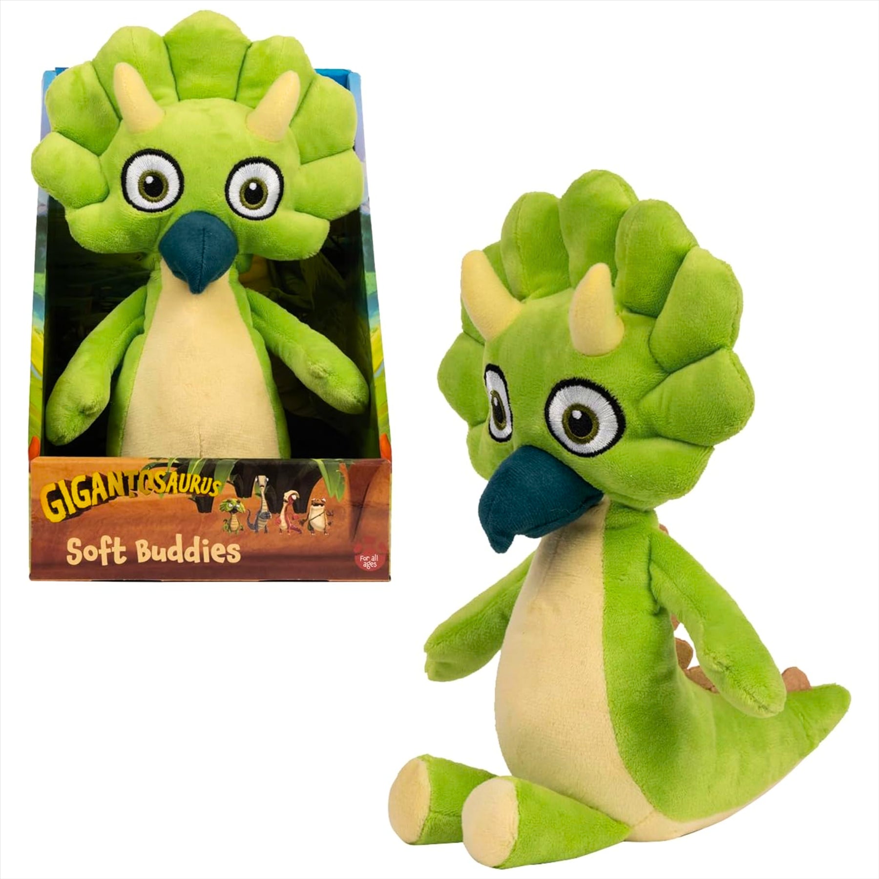 Gigantosaurus Super Soft Tiny 20cm Gift Quality Dinosaur Plush Toy - Toptoys2u