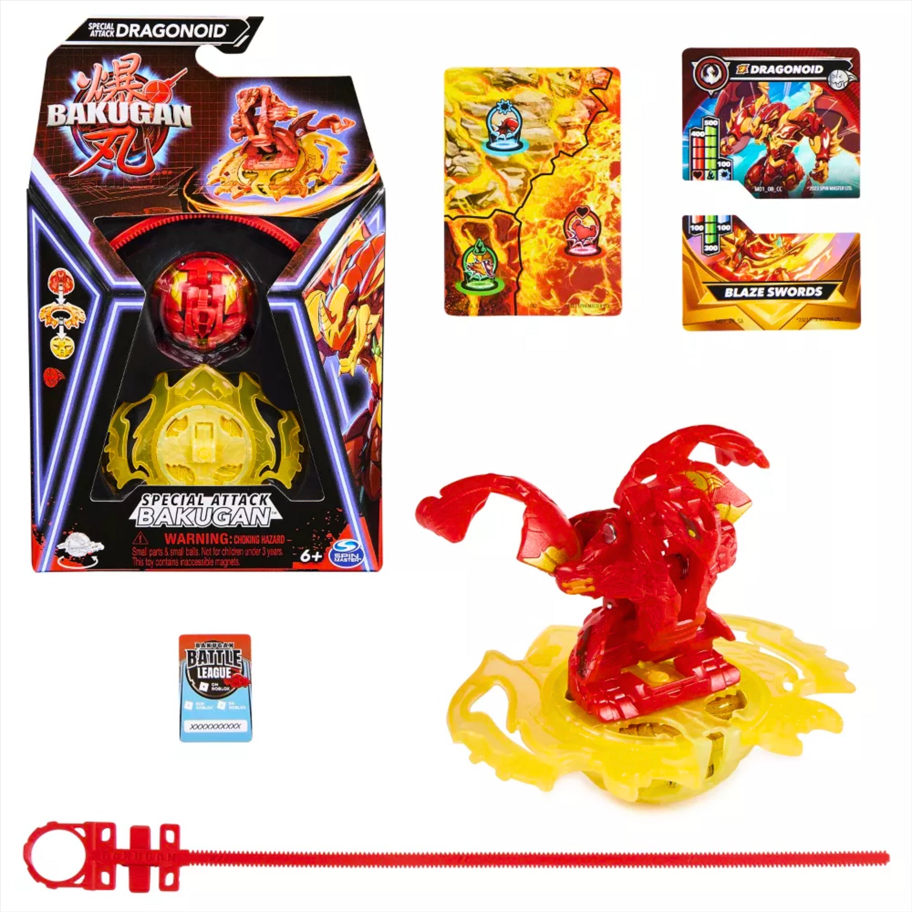 Bakugan Special Attack Dragonoid Collectible Transforming Interactive Battle Figure Toy - Toptoys2u