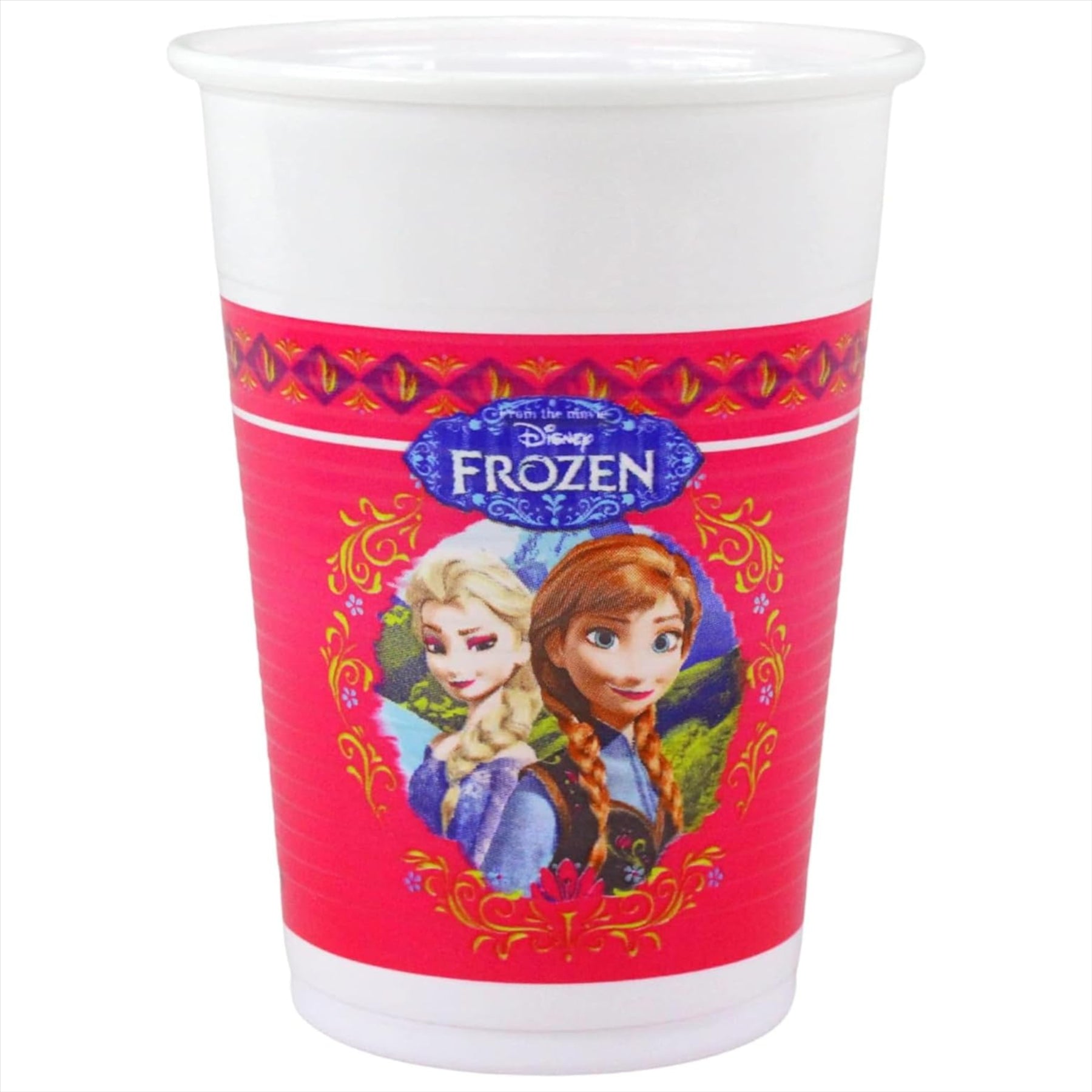 Disney Frozen Partyware Illustrated Cards and Tableware Set - Pack of 12 Invites, 16 Cups, and 16 Plates - Toptoys2u