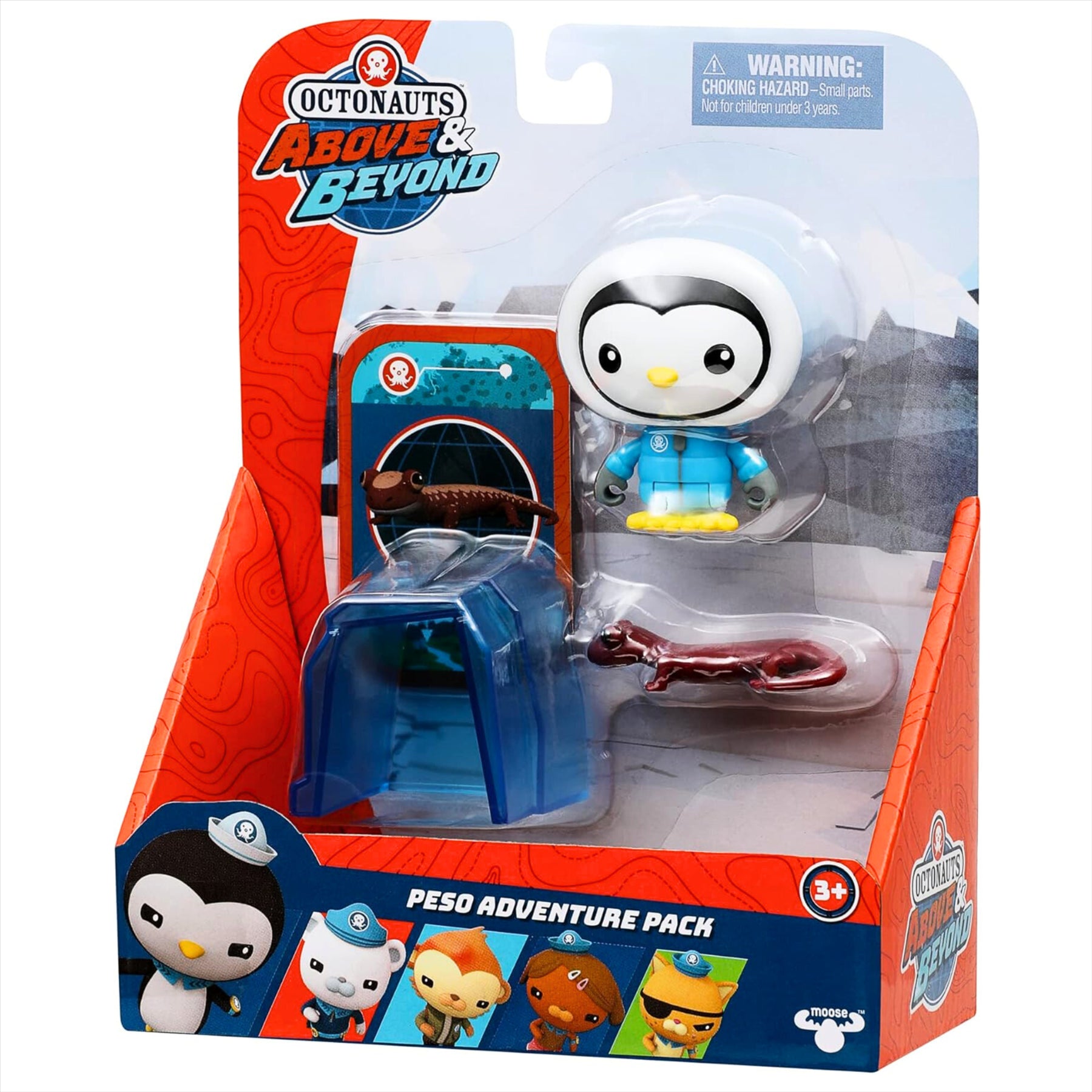 Octonauts Above and Beyond Peso Adventure Pack 6cm Toy Figure Playset with Accessories - Toptoys2u