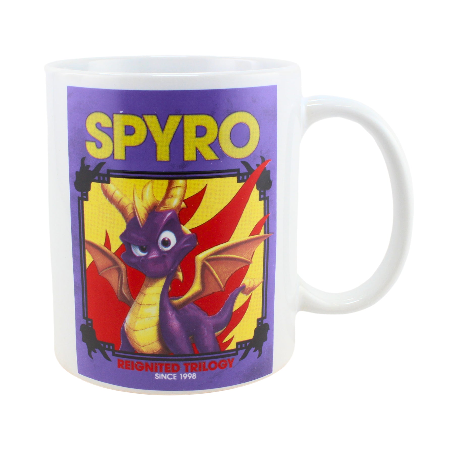 Spyro the Dragon Video Game 315ml Ceramic Coffee Mug - Spyro Portrait - Toptoys2u