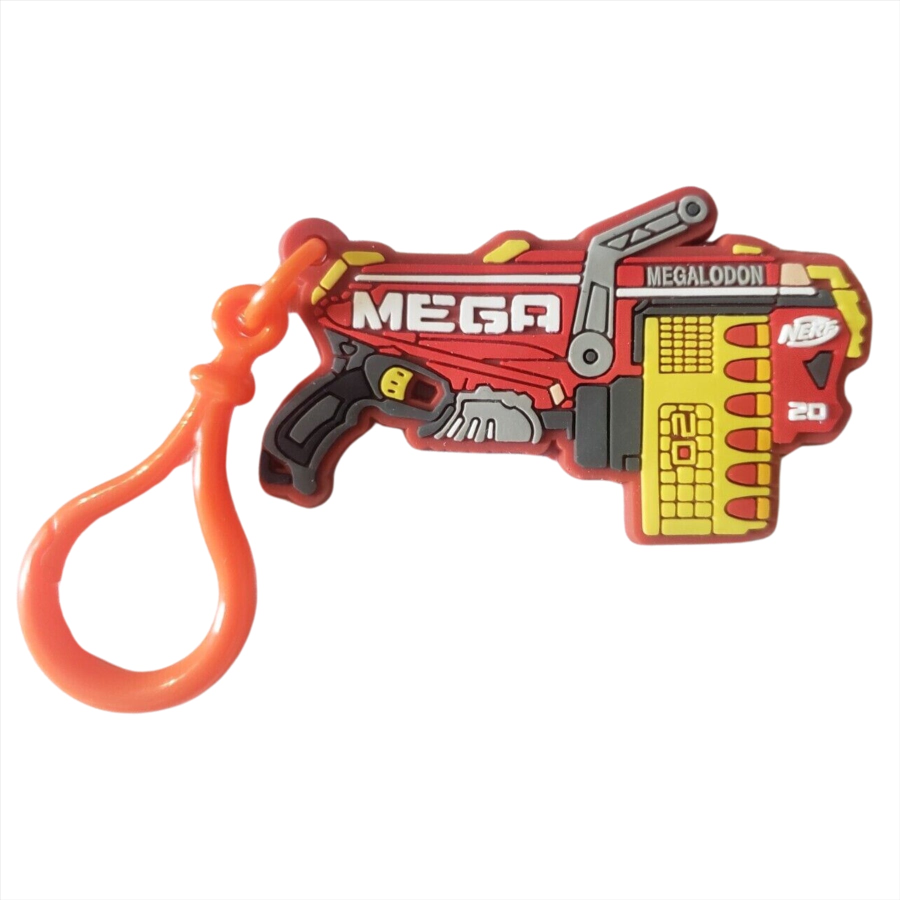 NERF - Blind Bag Party Favours Blaster Clip Keychain Charms - Pack of 8 - Toptoys2u