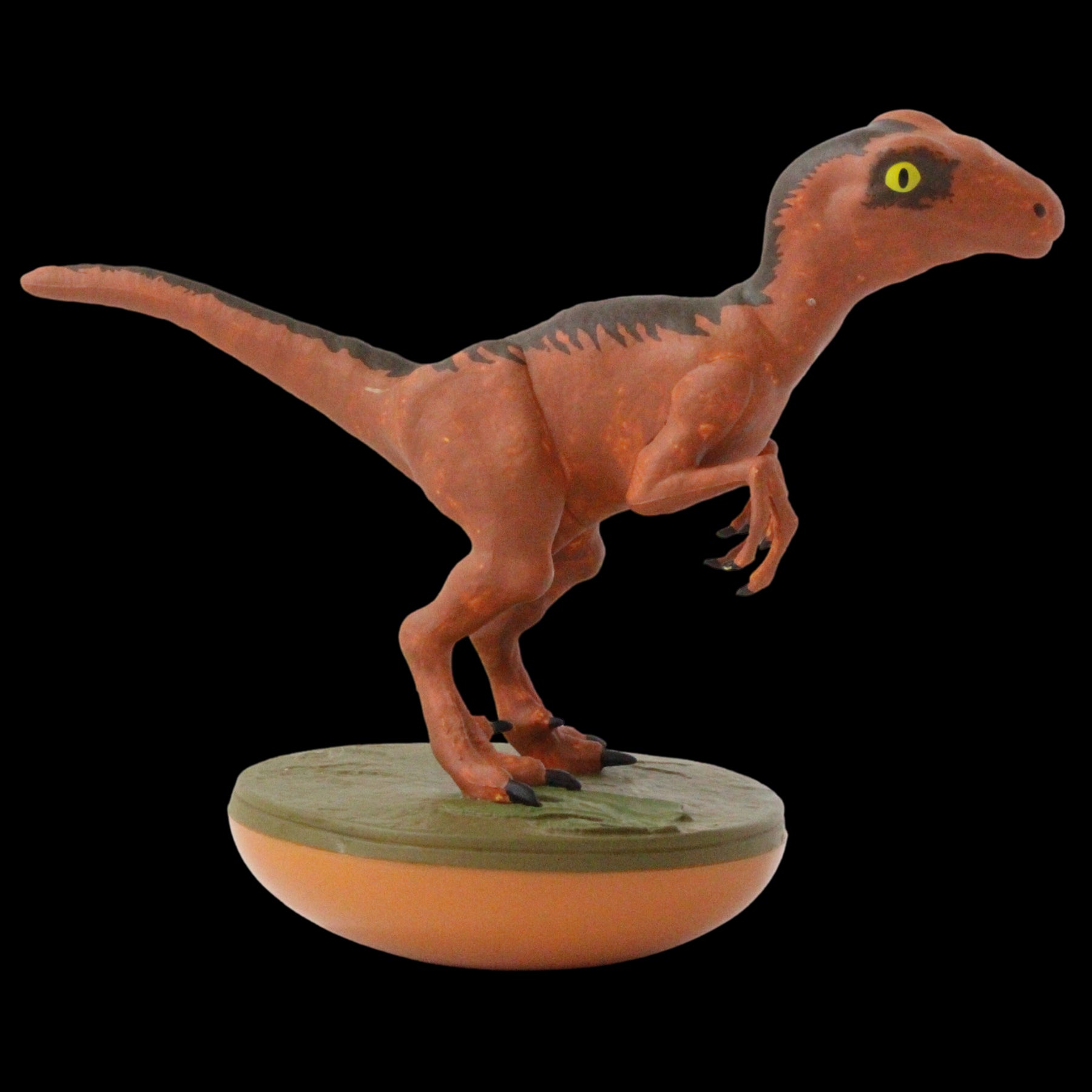 Jurassic Park Revos 4" 10cm Vinyl Collectable Figures - Raptor and Ian Malcolm - Toptoys2u