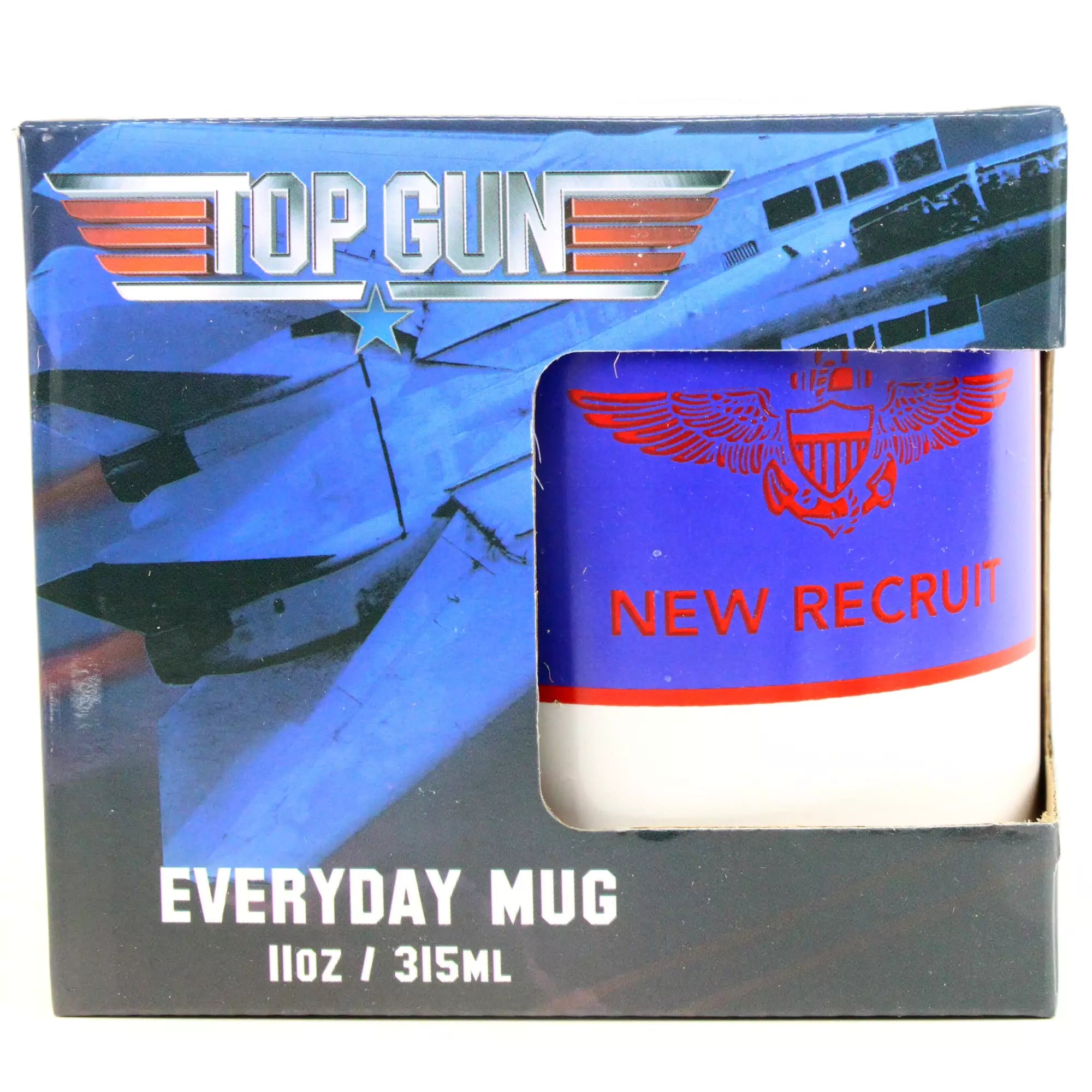 Top Gun Maverick Mug Twin Pack - 315ml Maverick Plane & New Recruit - Toptoys2u