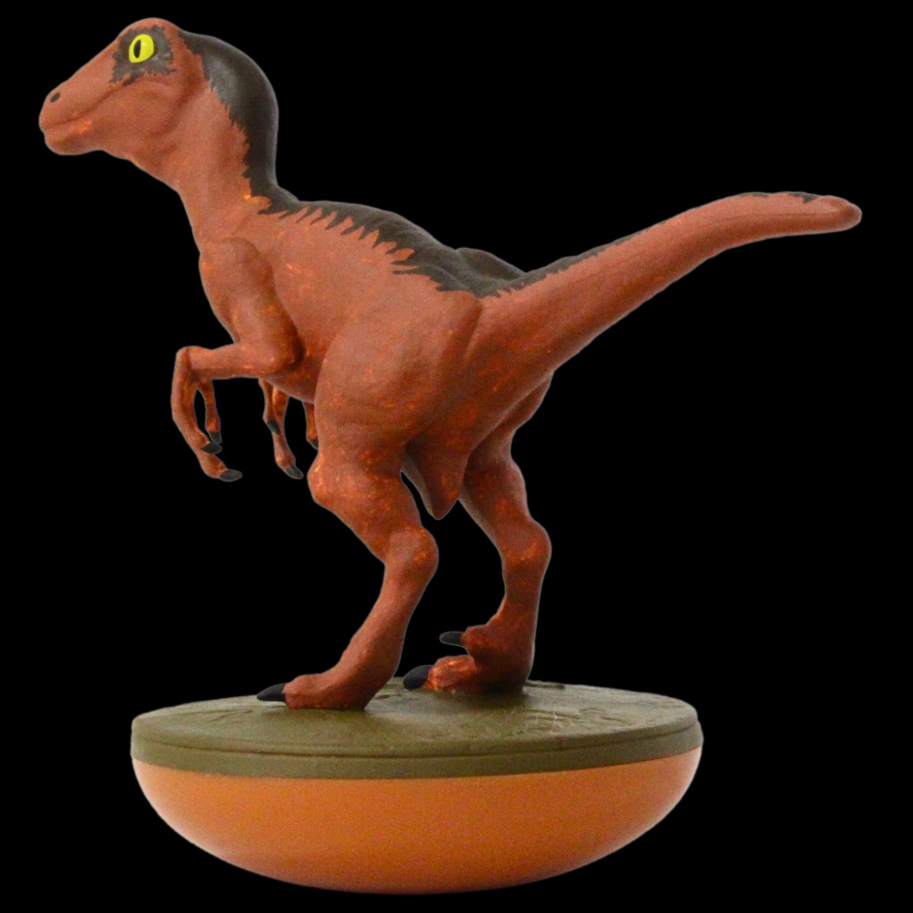 Jurassic Park Revos 4" 10cm Vinyl Collectable Figures - Raptor and Ian Malcolm - Toptoys2u