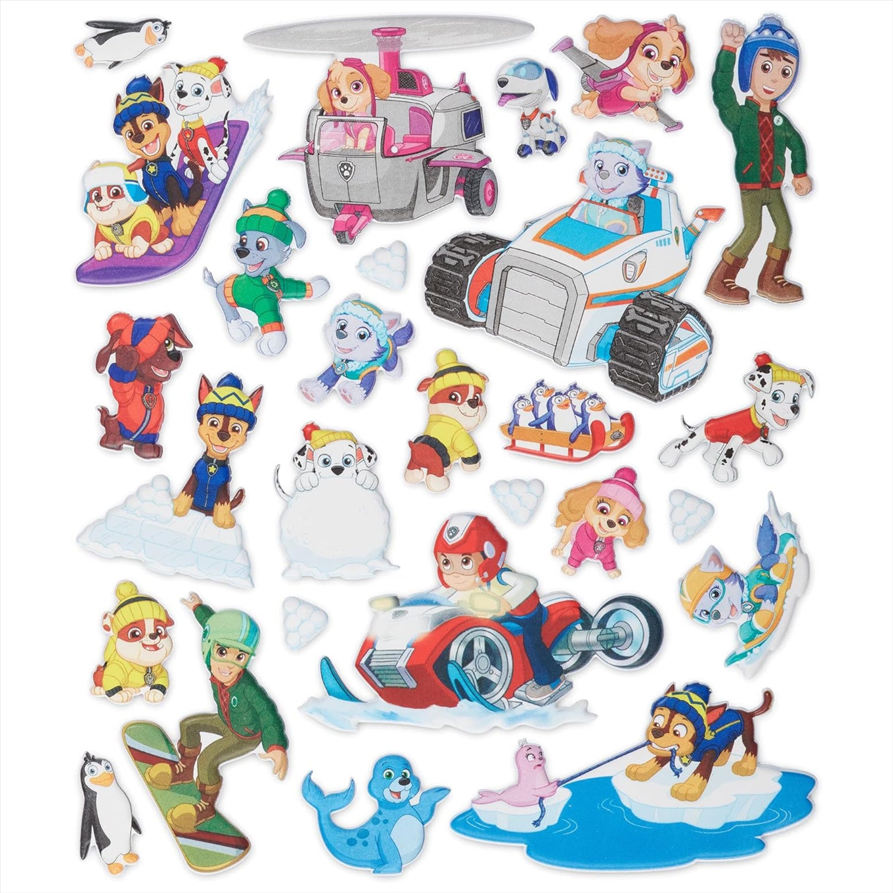 Melissa and Doug Children's Sticker and Activity Book Bundles - Set of 3 Paw Patrol 3D Sticker Books - Toptoys2u