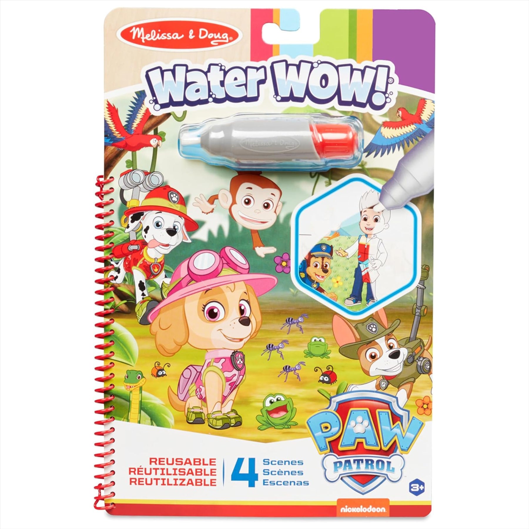 Melissa and Doug Children's Sticker and Activity Book Bundles - Set of 3 Paw Patrol Water Wow! Activity Books - Toptoys2u