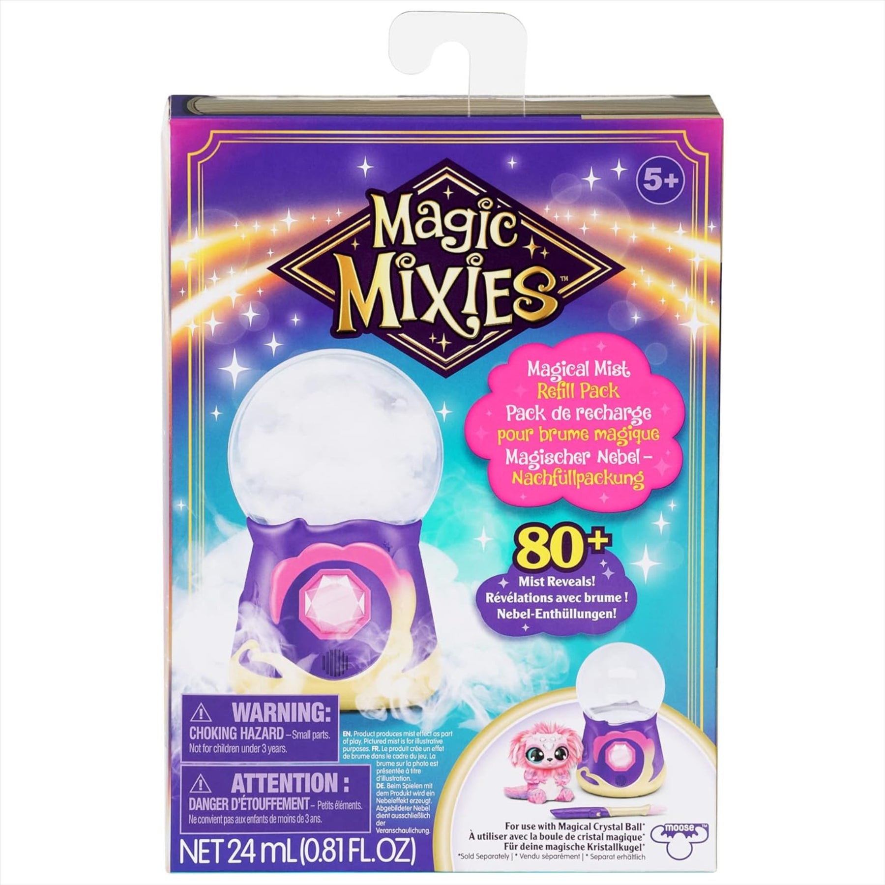 Magic Mixies Magical Mist and Spells 24ml Refill Pack for Magical Crystal Ball or Magic Cauldron - Toptoys2u