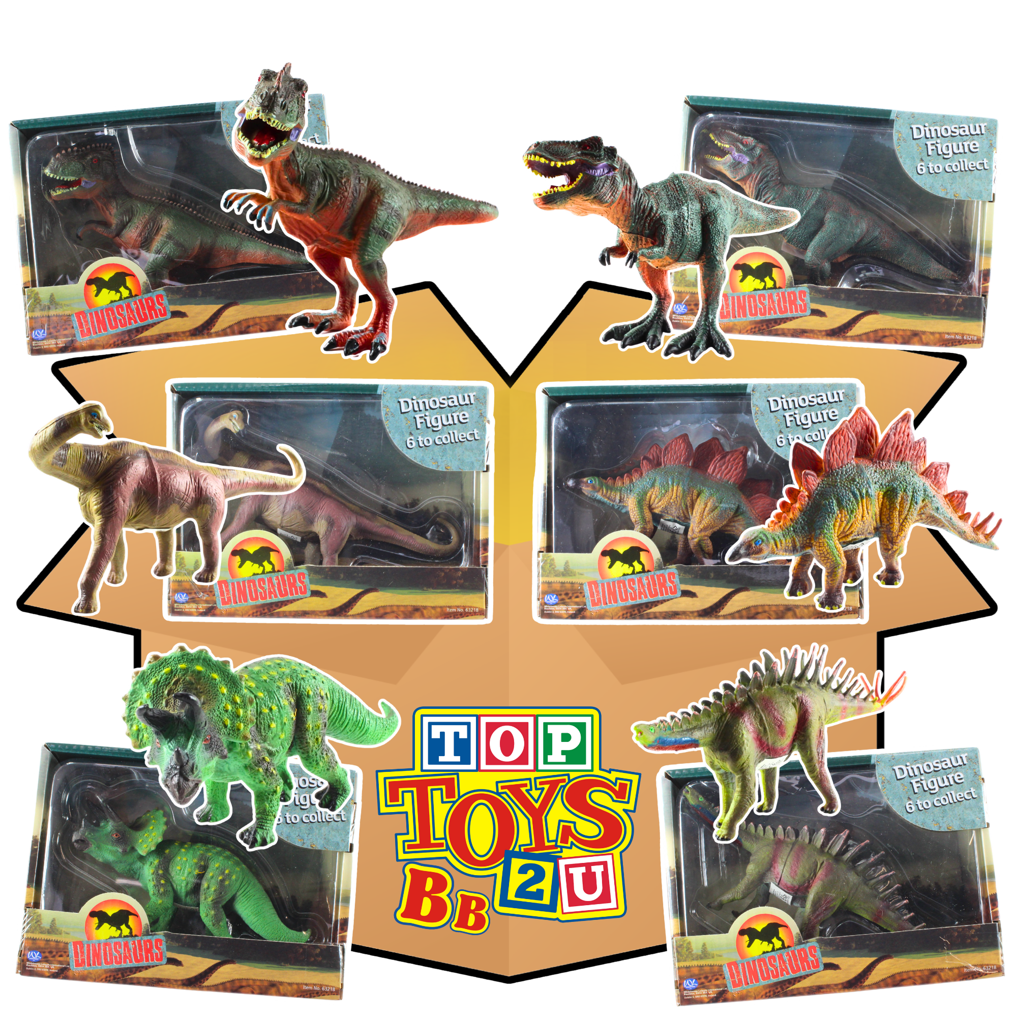 Toptoys2u Dinosaur Prebuilt Bargain Bundles - Toptoys2u