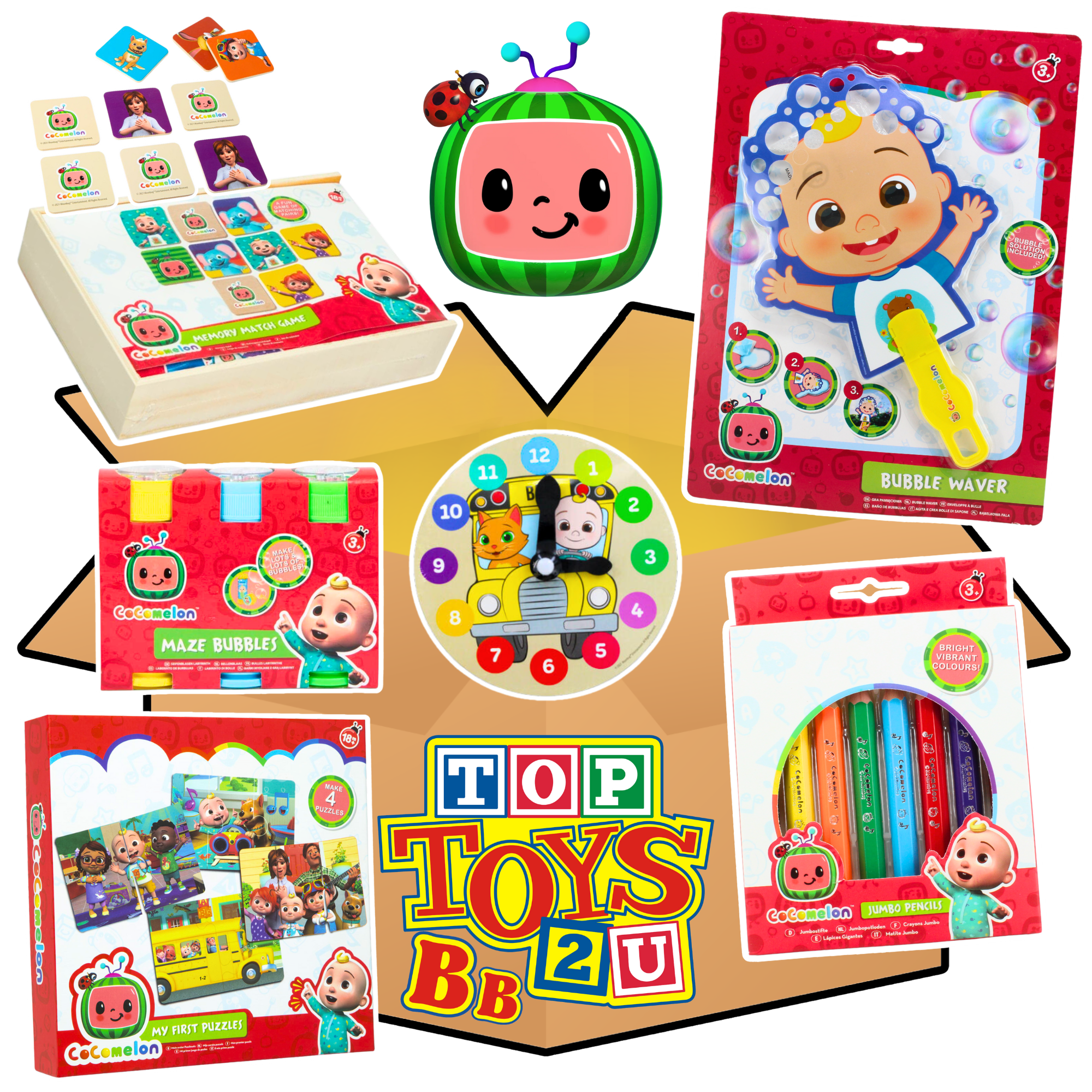 Toptoys2u CoComelon Prebuilt Bargain Bundles - Toptoys2u