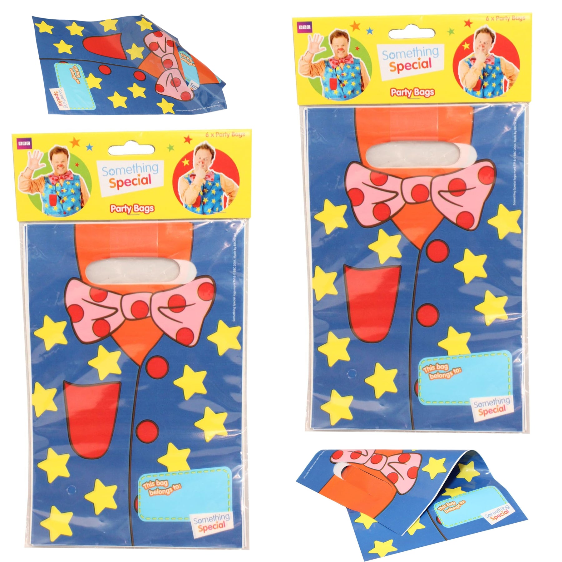 Something Special Mr Tumble Childrens Partyware - Pack of 12 Party Bag - Toptoys2u