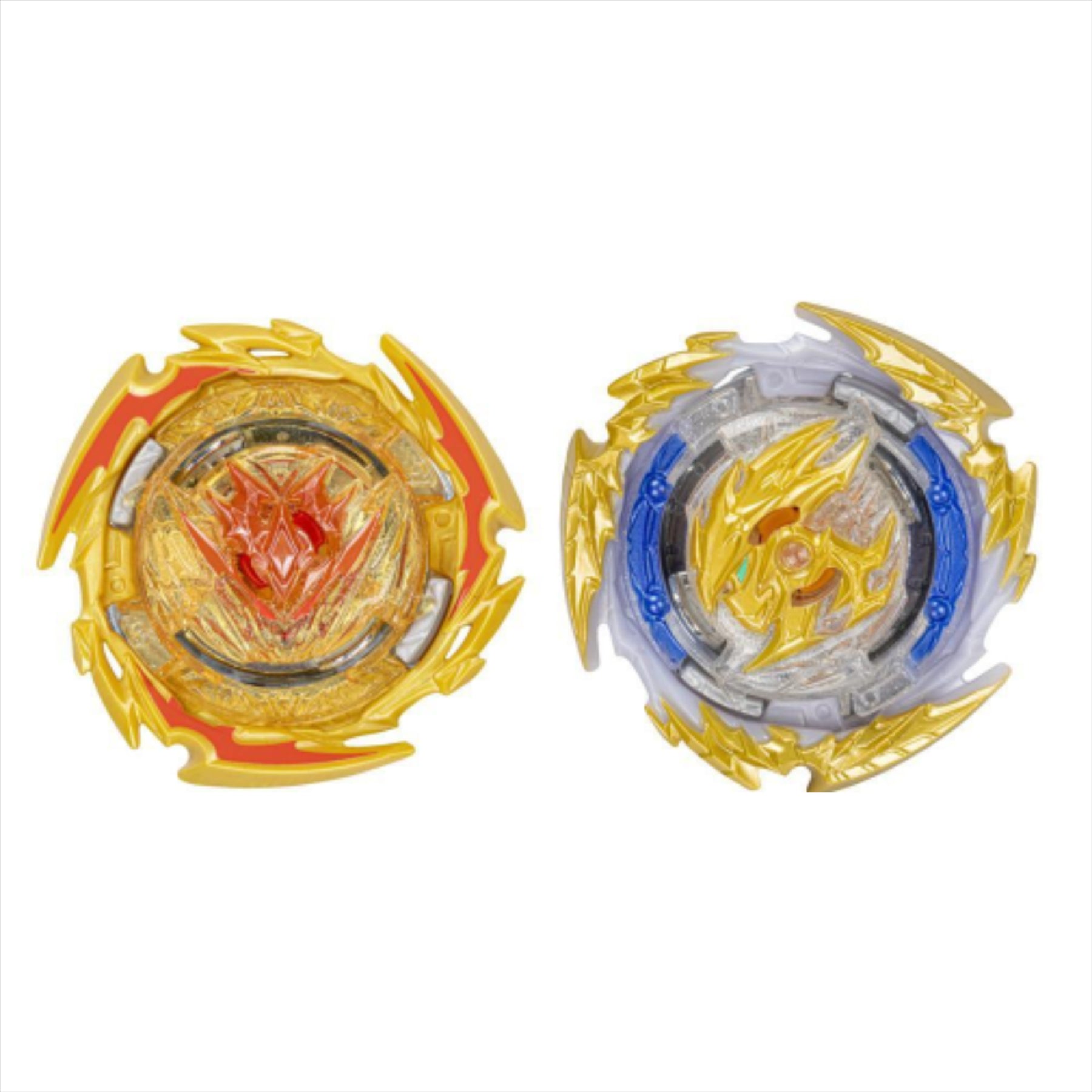 Beyblade Burst Quad Drive - Stone Balderov B7, Roar Balkesh B7, Decay Perseus P7, Destruction Belfyre B7 - Twin Pack - Toptoys2u