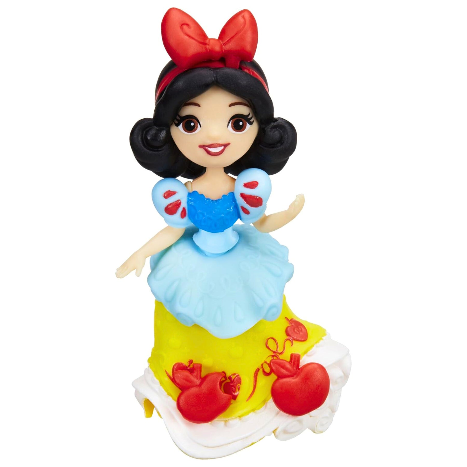 Disney Princess Little Kingdom Snow White 8cm Miniature Play Figure Toy with Accessories - Toptoys2u