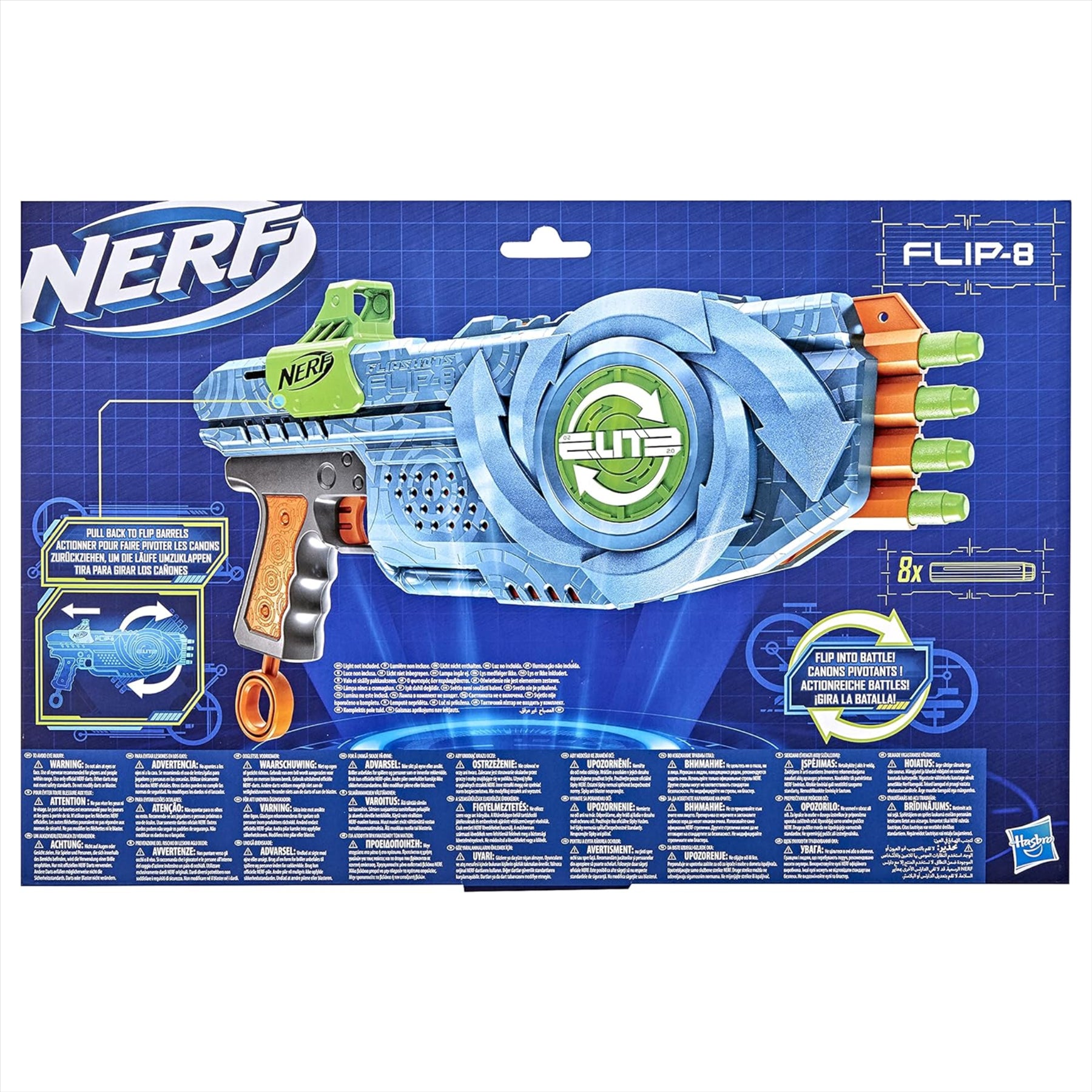 Nerf Elite 2.0 Flipshots Flip-8 Blaster - Toptoys2u