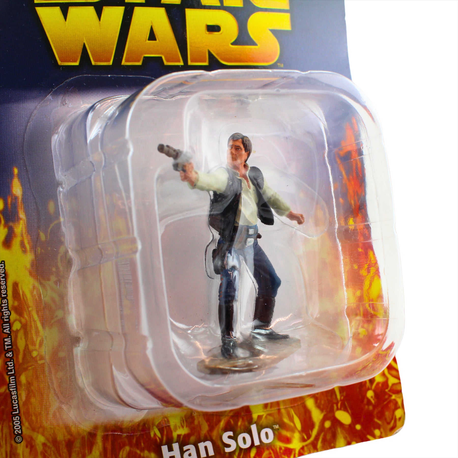 Star Wars Han Solo, C-3PO, Stormtrooper, and TIE Advanced x1 DeAgostini Vintage 6-8cm Diecast Figures - Pack of 4 - Toptoys2u