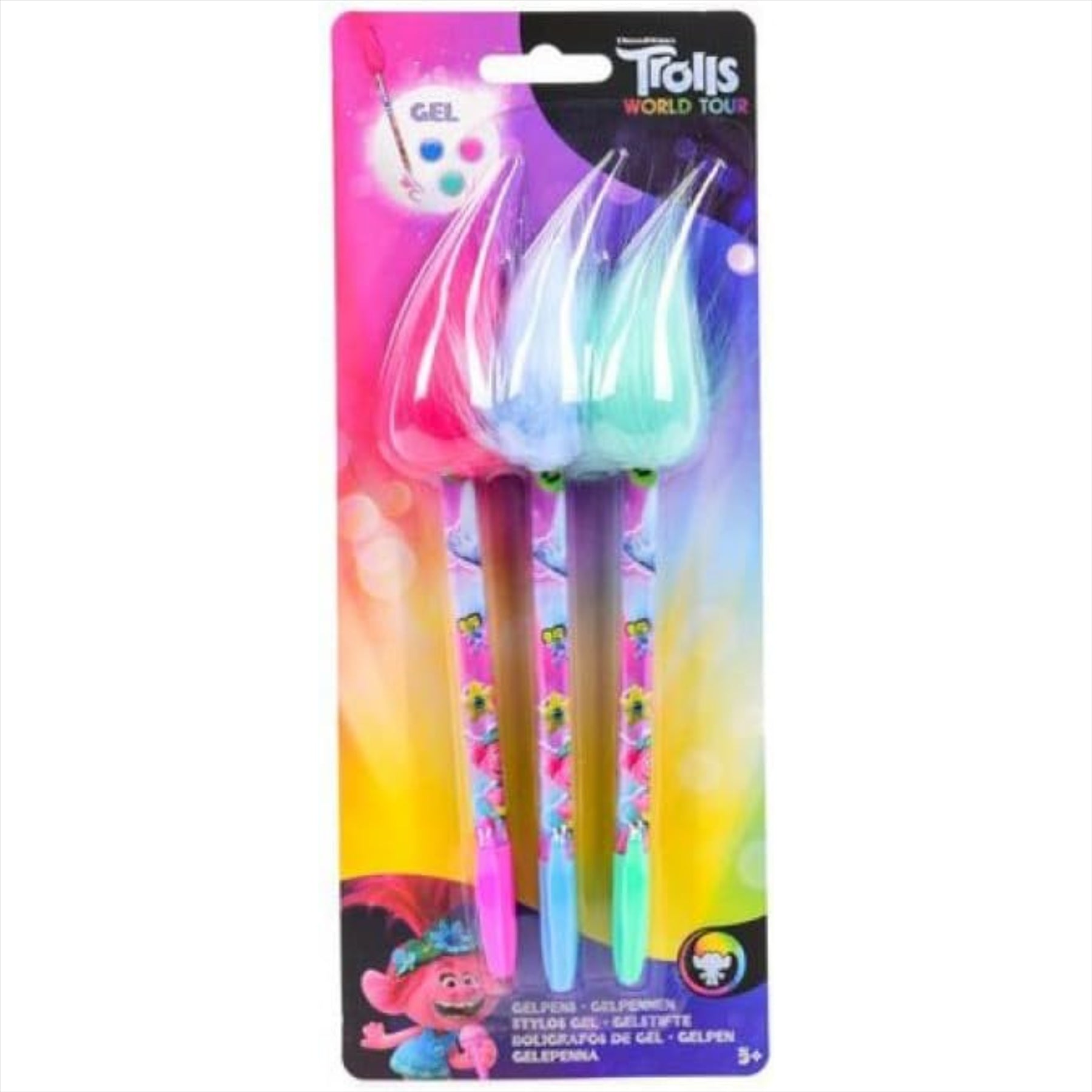 Trolls World Tour Back to School 7-Piece Stationery Bundle - Toptoys2u