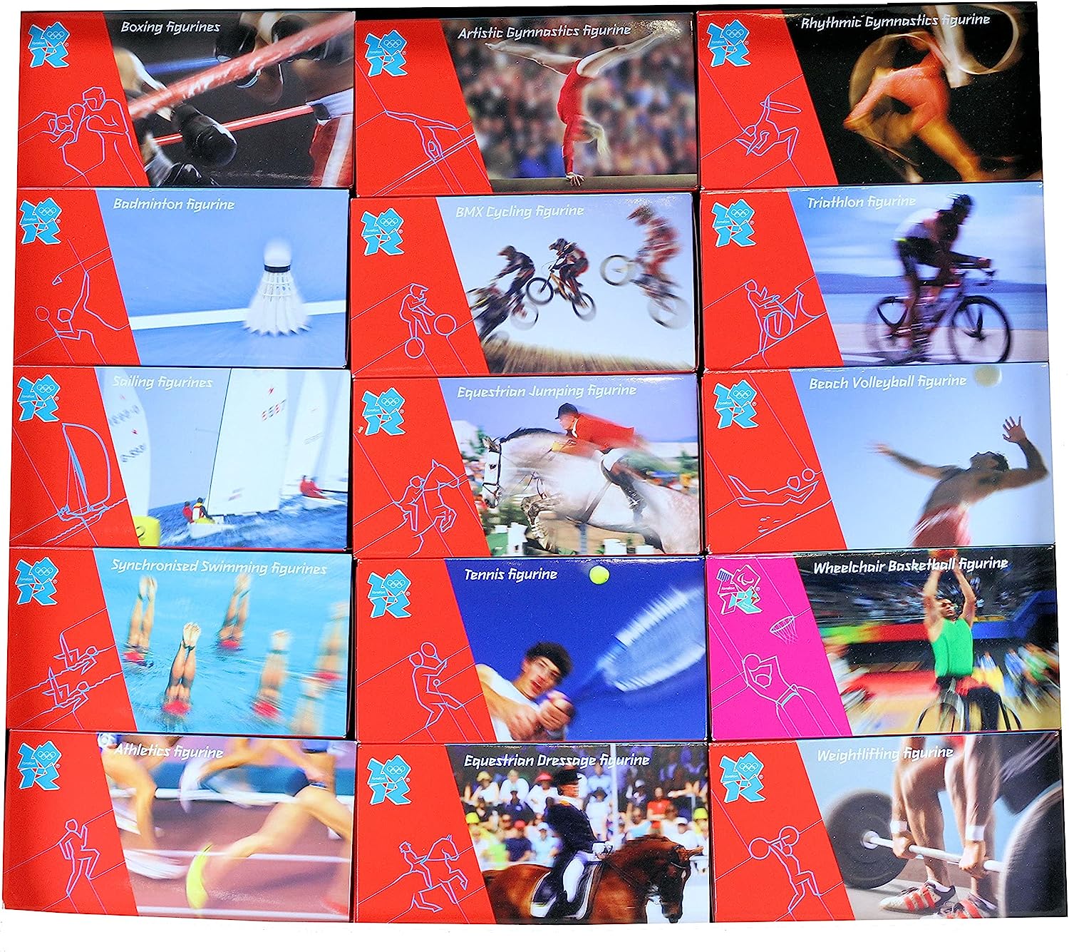 Corgi London Olympics 2012 - Complete Set of 30 Boxed Diecast Limited Edition Figures - Toptoys2u