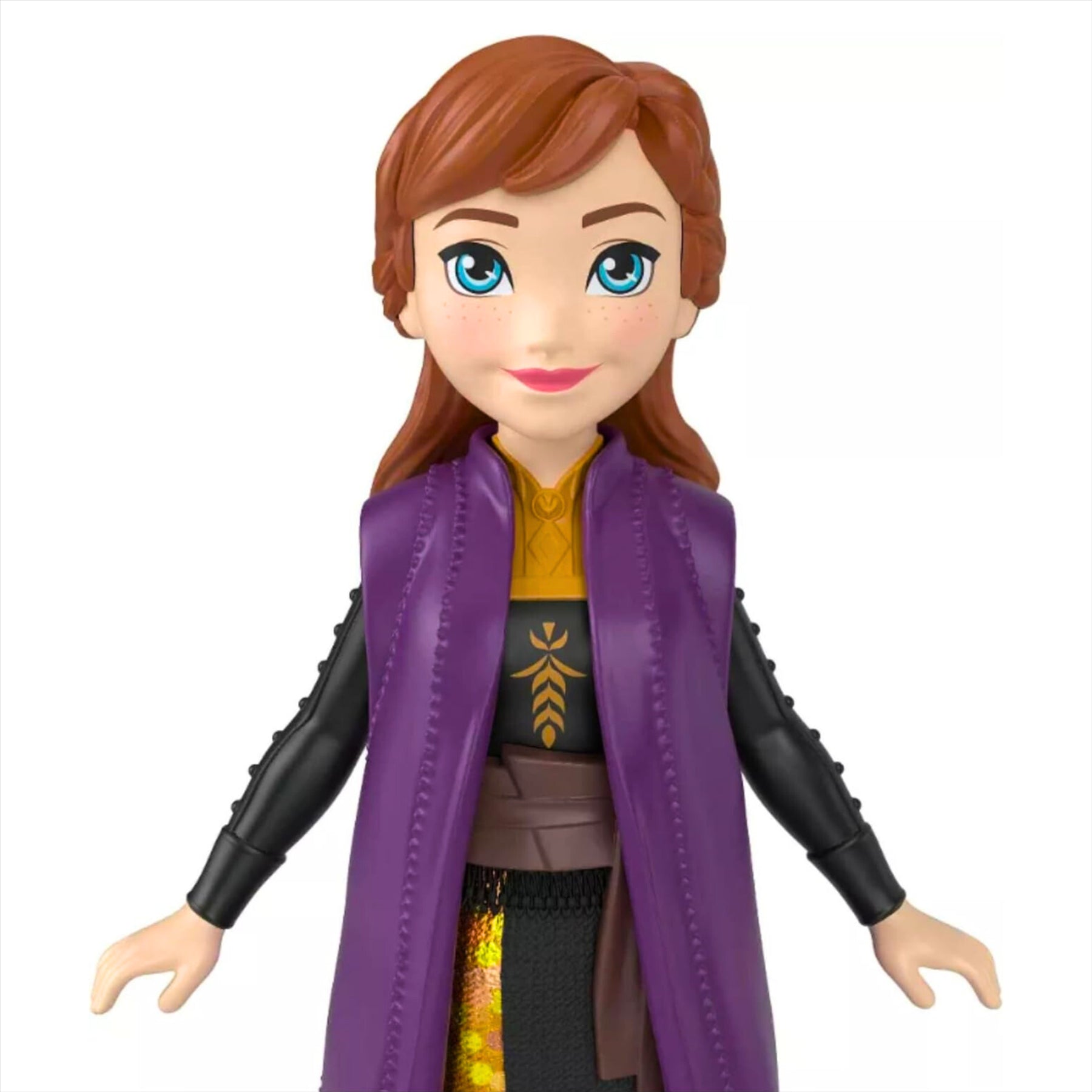 Disney Frozen Anna 10cm Articulated Action Figure Play Toy - Toptoys2u