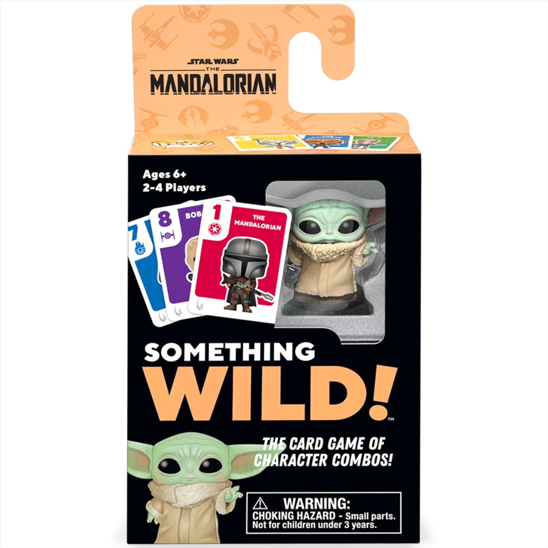 Funko Pop! Star Wars The Mandalorian Something Wild Card Game with Grogu Miniature Figure - Toptoys2u