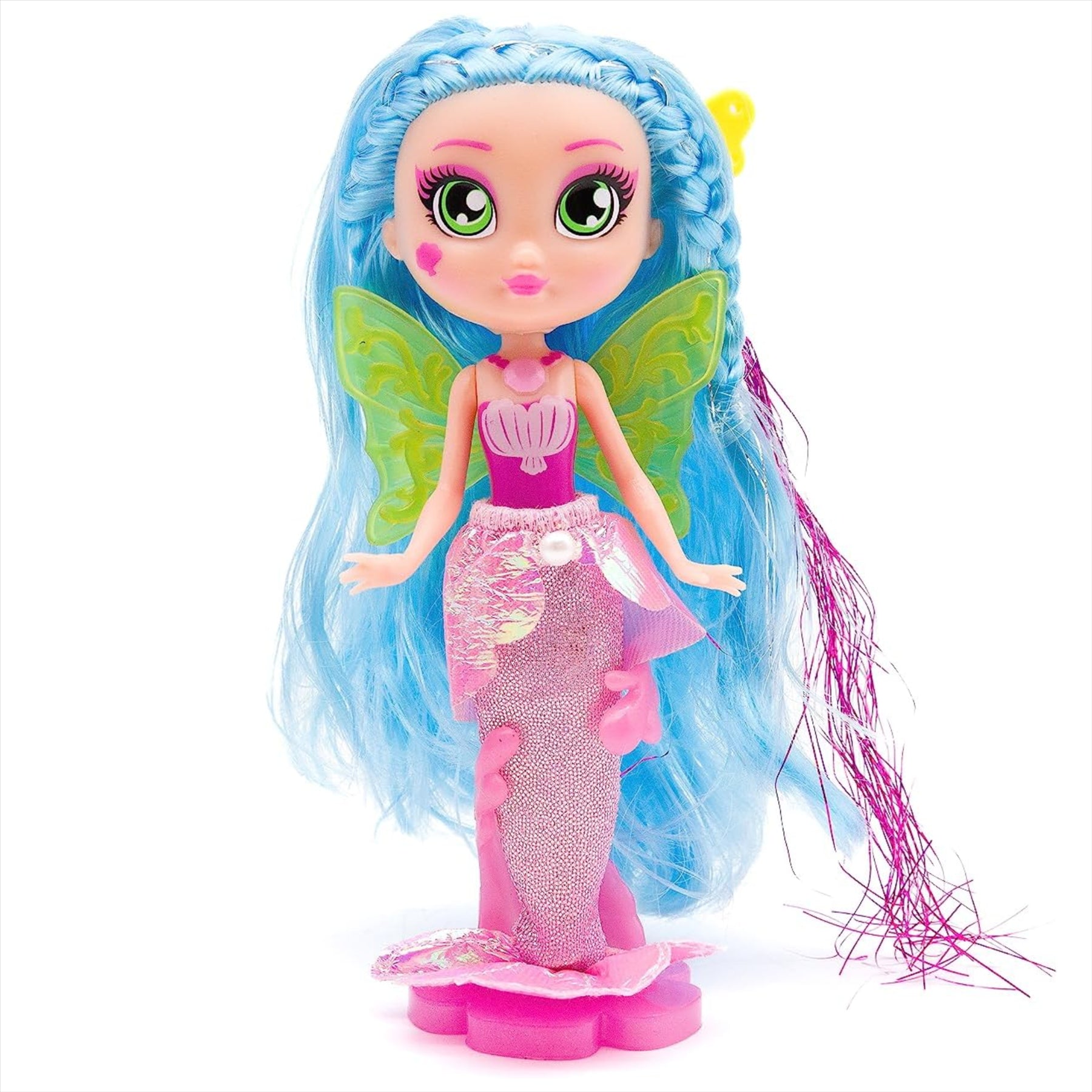 Bright Fairy Friends Shine Together! Series 3 Mermaid 15cm Doll Figure with Underwater Castle Home and Accessories - Toptoys2u