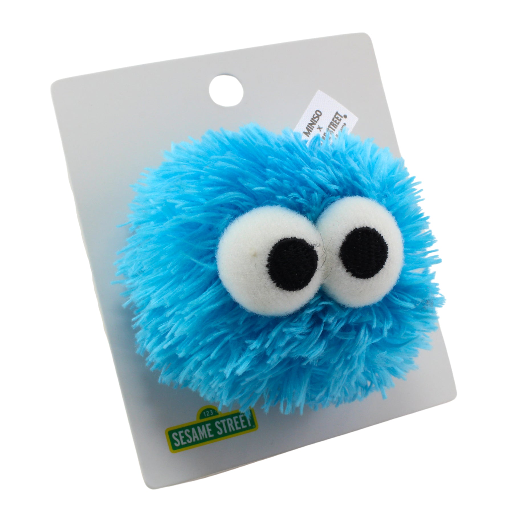 Sesame Street Cookie Monster Super Soft 6.5cm Bobble Head Plush Toy - Toptoys2u