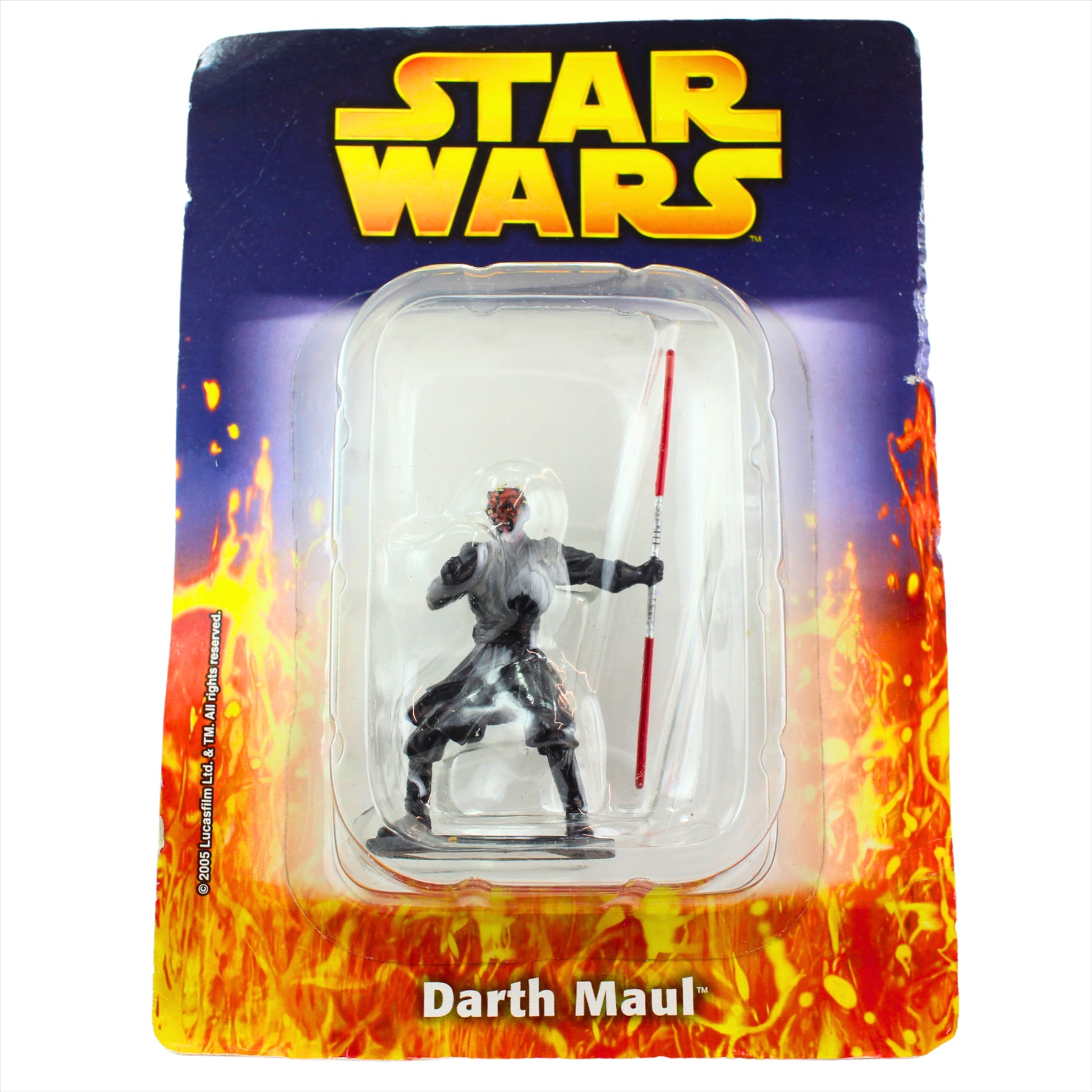 Star Wars Luke Skywalker, Obi-Wan Kenobi, and Darth Maul DeAgostini Vintage 6-8cm Diecast Figures - Pack of 3 - Toptoys2u