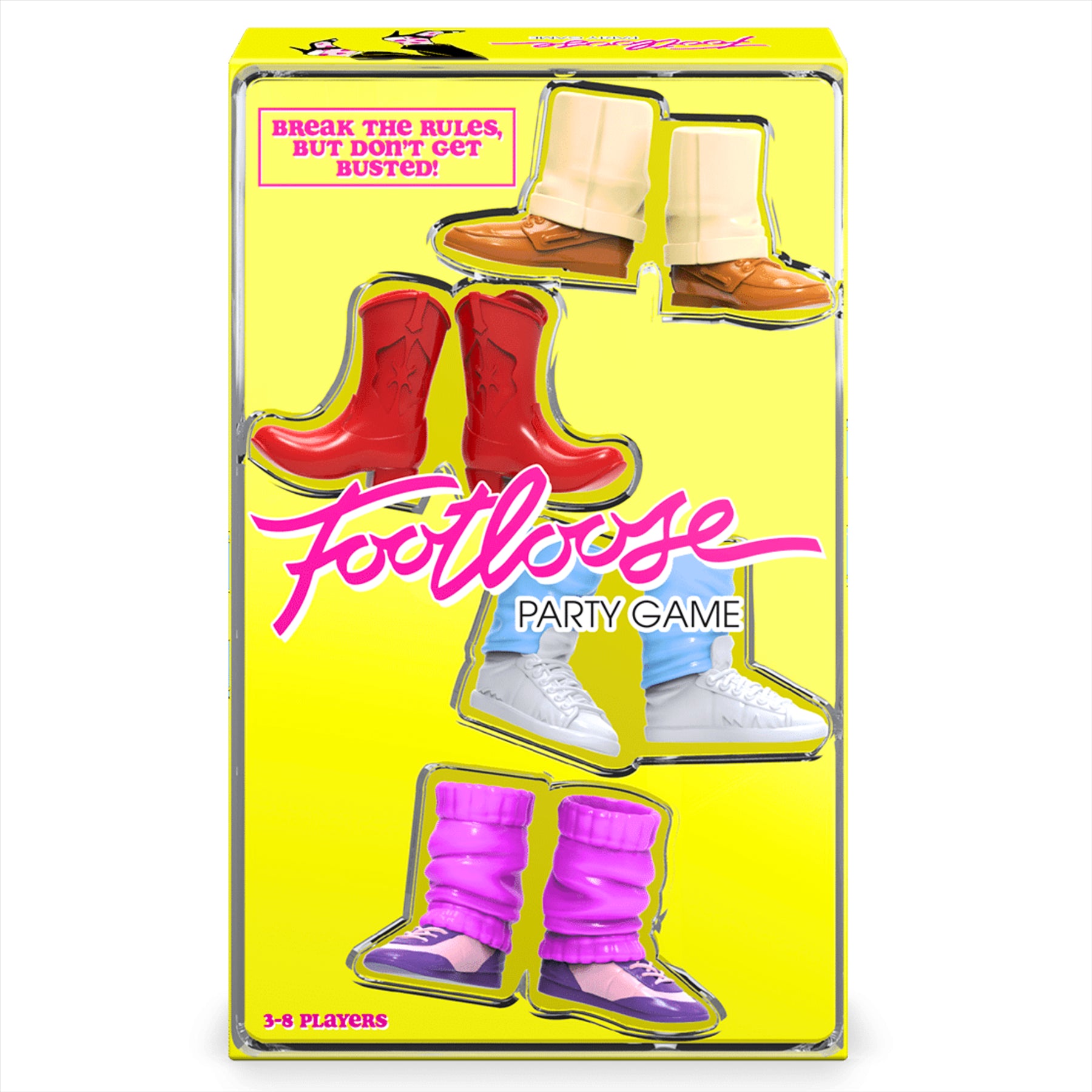 Funko Games Footloose Tabletop Party Game for 3-8 Players - Toptoys2u