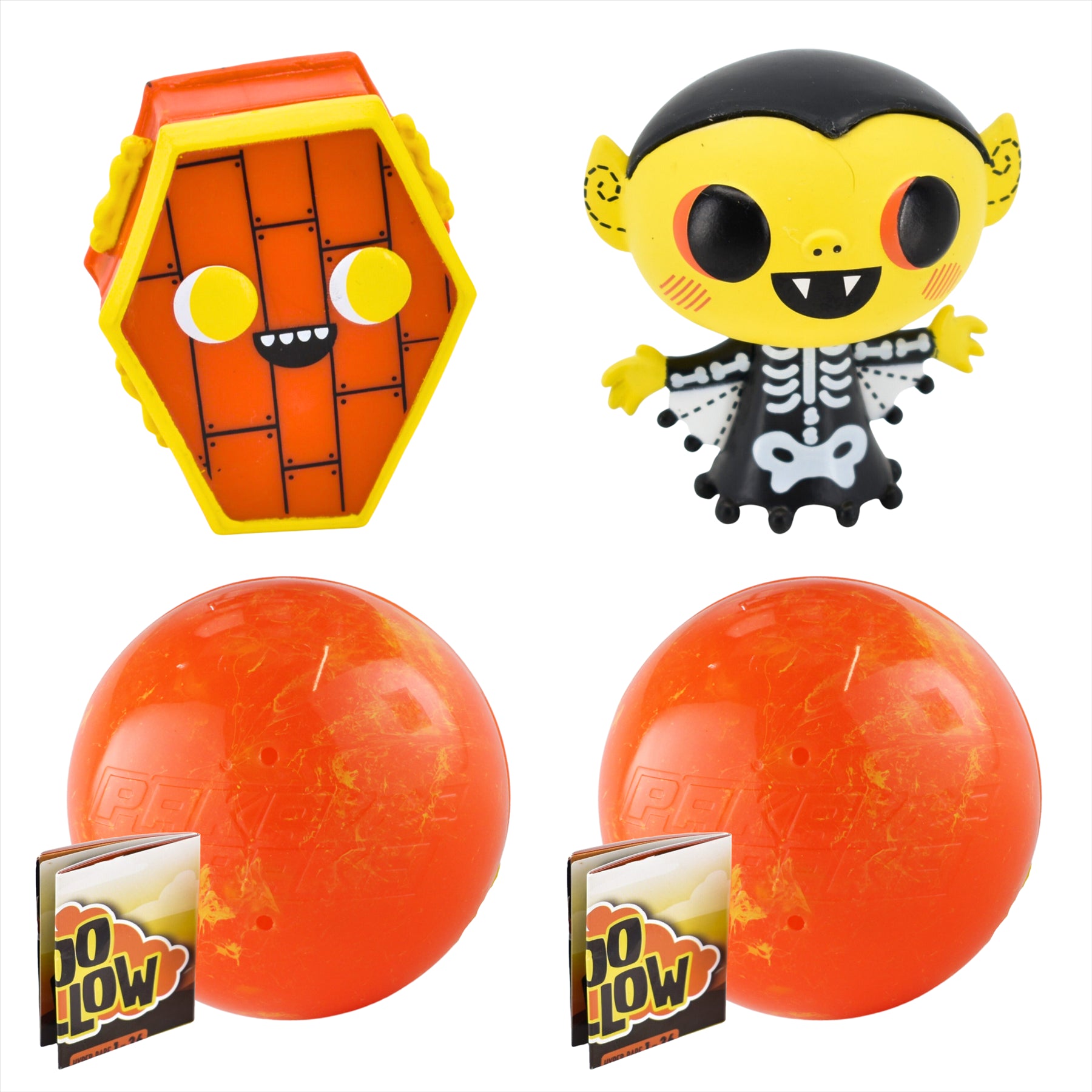 Paka Paka Boo Hollow - Series 3Funko Blind Capsule Identified 2.5" 6cm Figures - Vlad & Creak - Toptoys2u