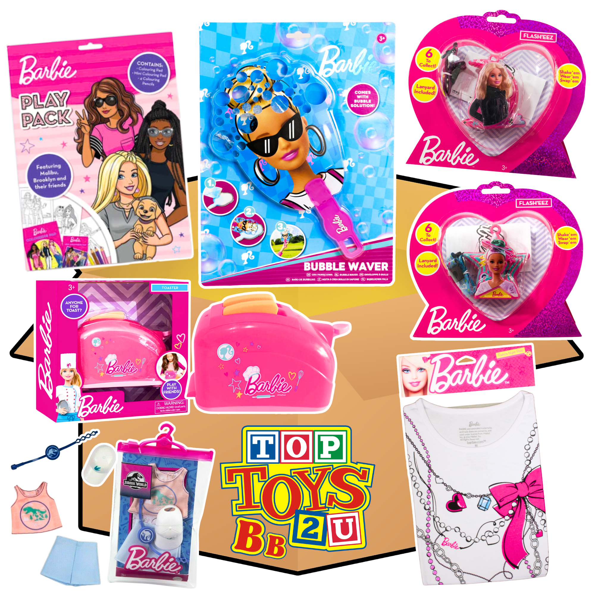 Toptoys2u Barbie Prebuilt Bargain Bundles - Toptoys2u