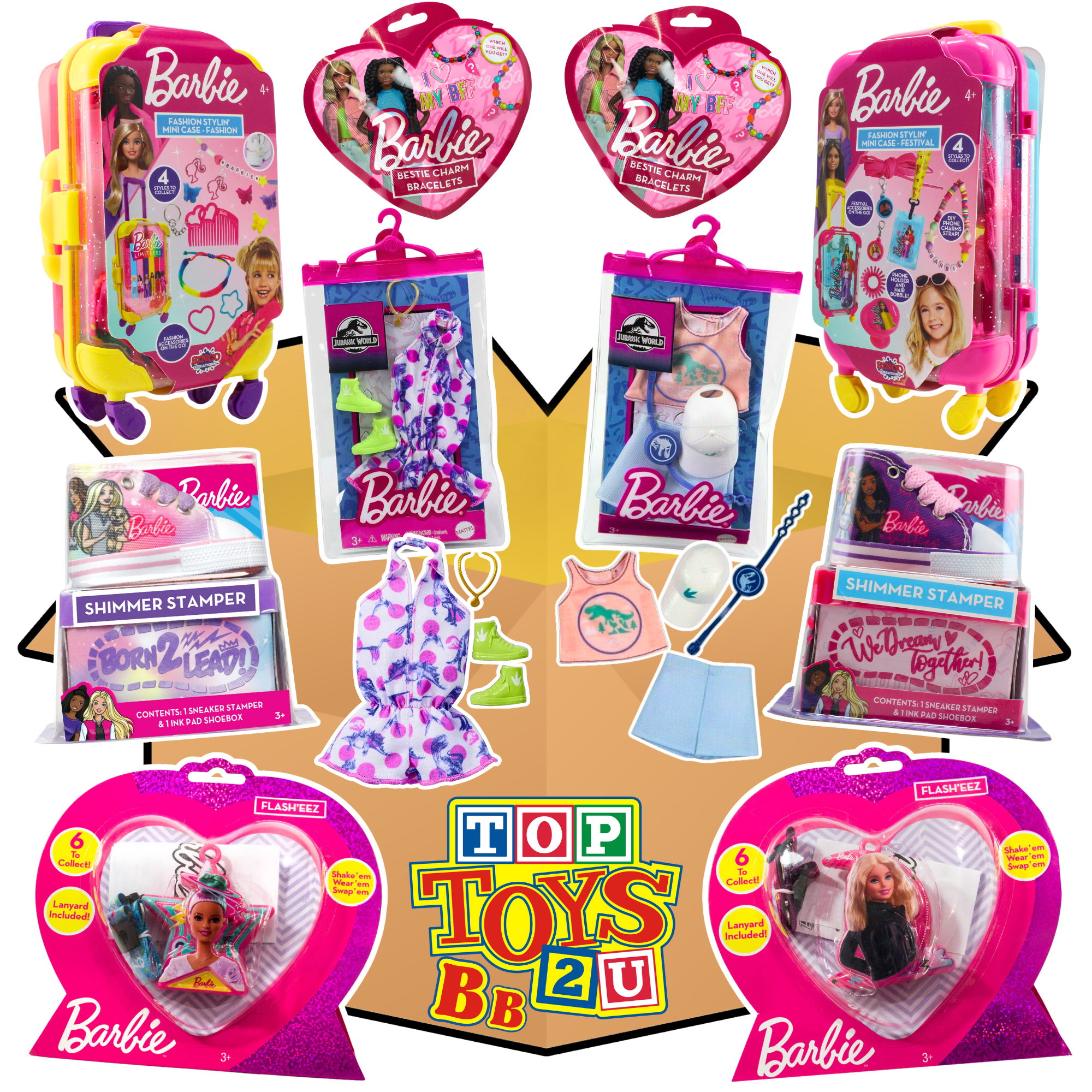 Toptoys2u Barbie Prebuilt Bargain Bundles - Toptoys2u