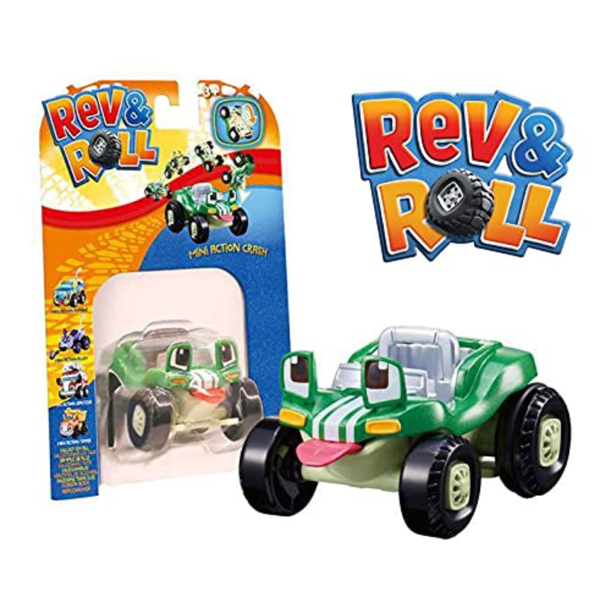 Rev & Roll Mini Action Vehicle - Crash - Toptoys2u