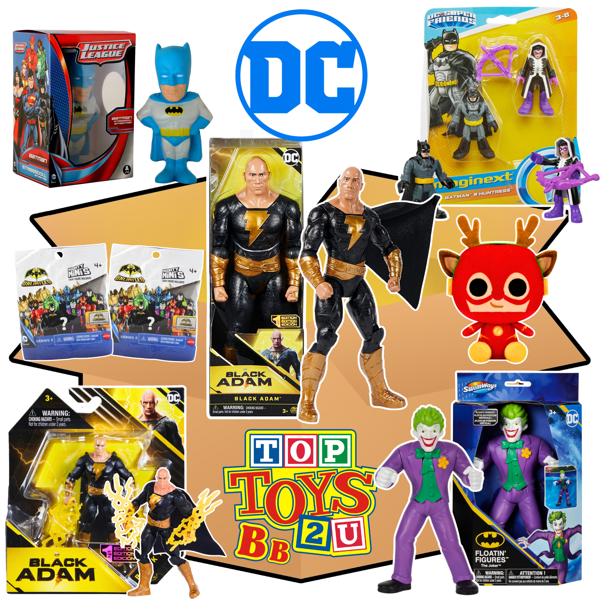 Toptoys2u DC Comics Prebuilt Bargain Bundles