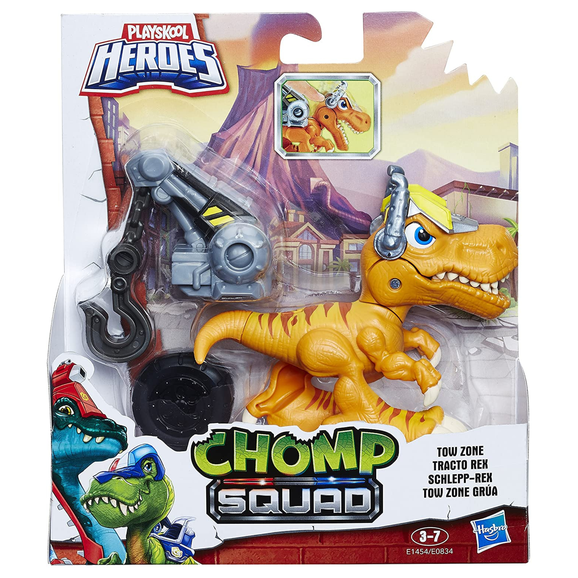 Playskool Heroes Chomp Squad Tow Zone Dinosaur Figure - Toptoys2u