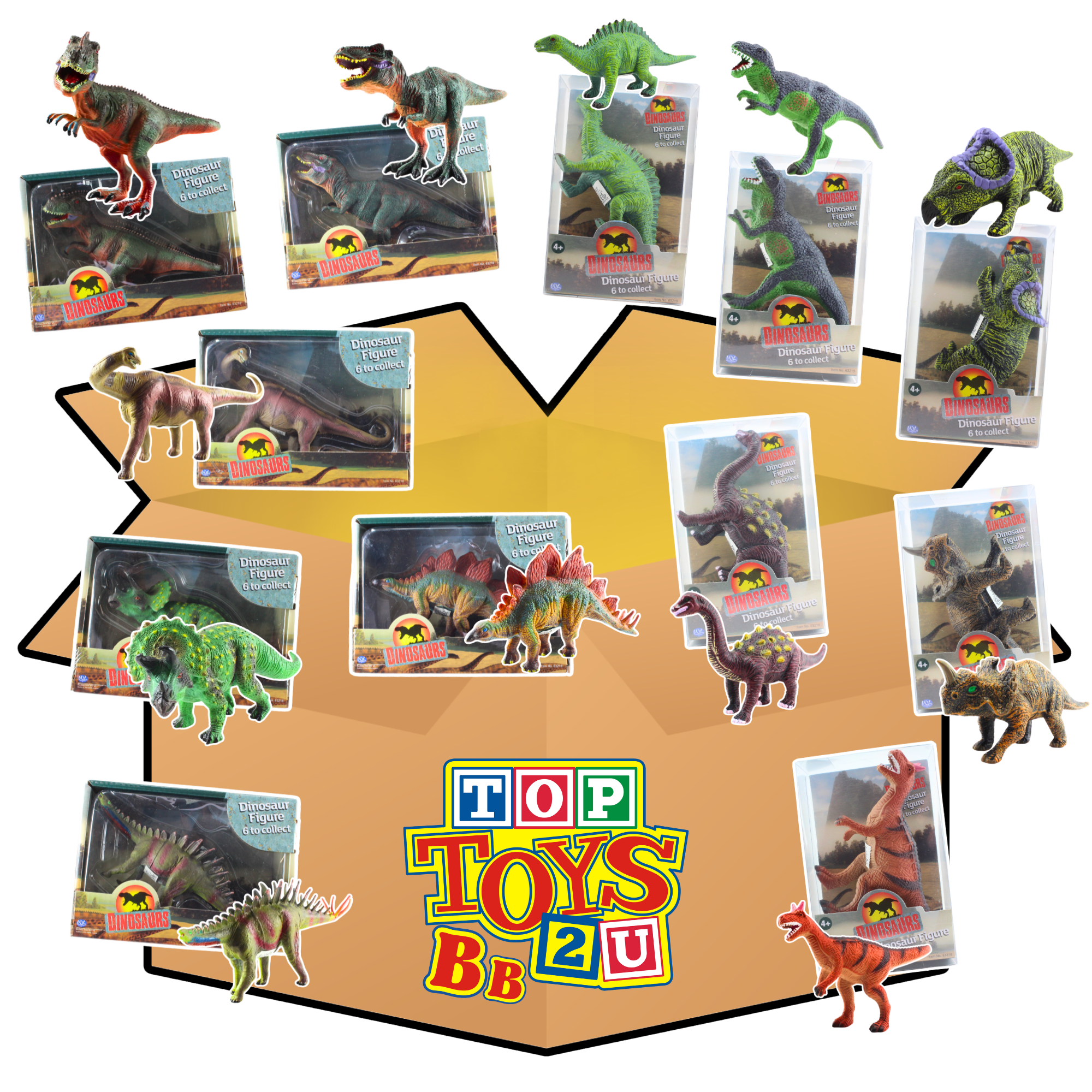 Toptoys2u Dinosaur Prebuilt Bargain Bundles - Toptoys2u